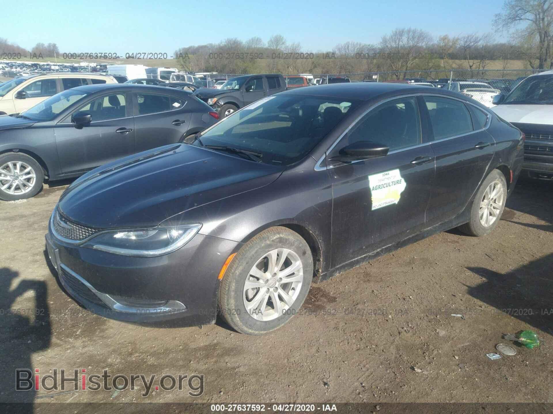 2016 CHRYSLER 200 - VIN: 1C3CCCAB4GN176850 - Фото 2