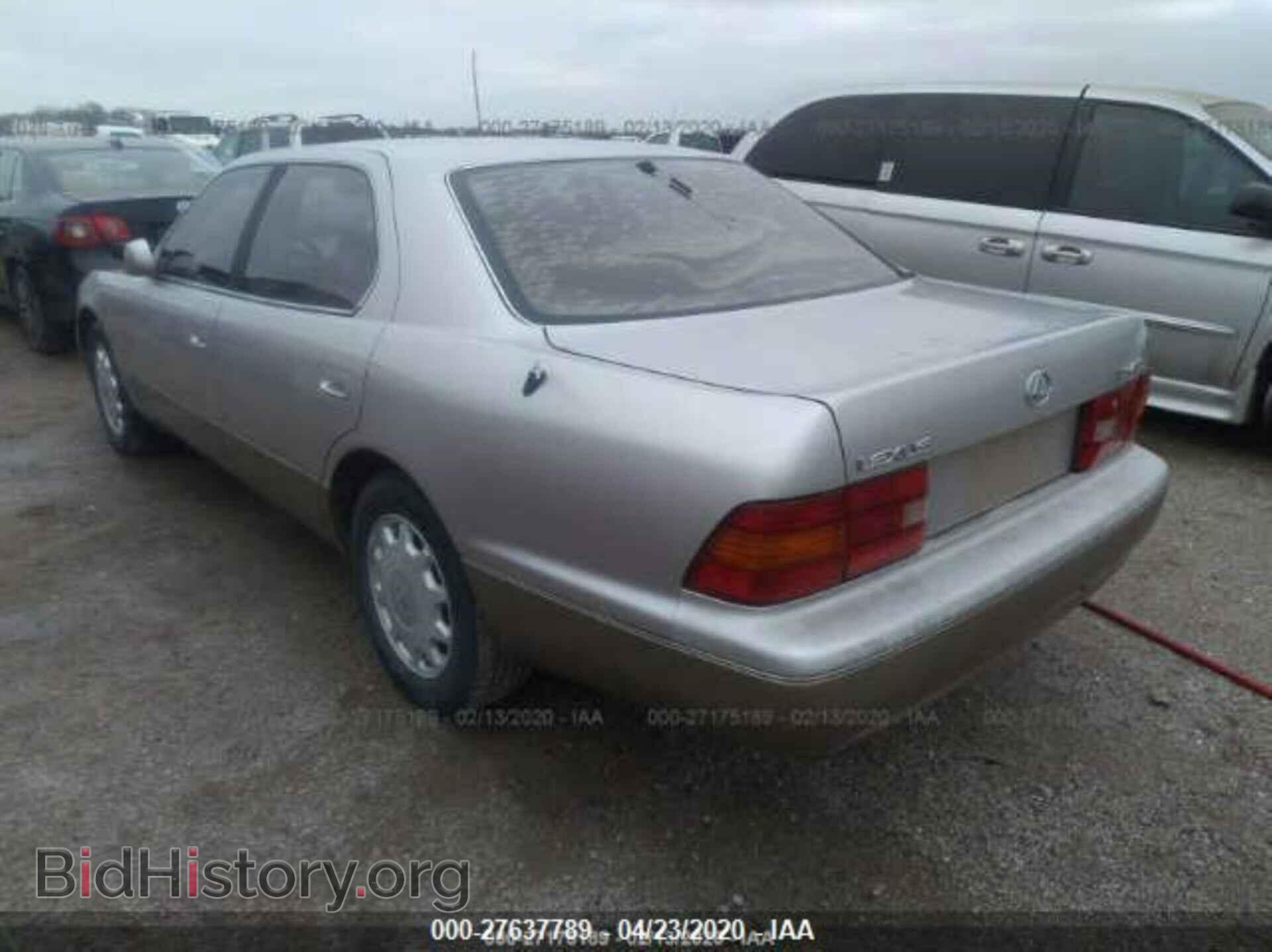 1996 LEXUS LS - VIN: JT8BH22F6T0052962 - Фото 3