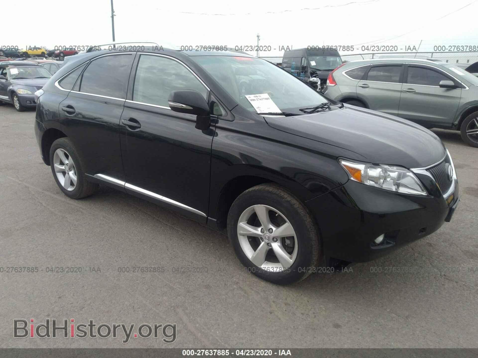 Photo 2T2BK1BA3AC019594 - LEXUS RX 2010