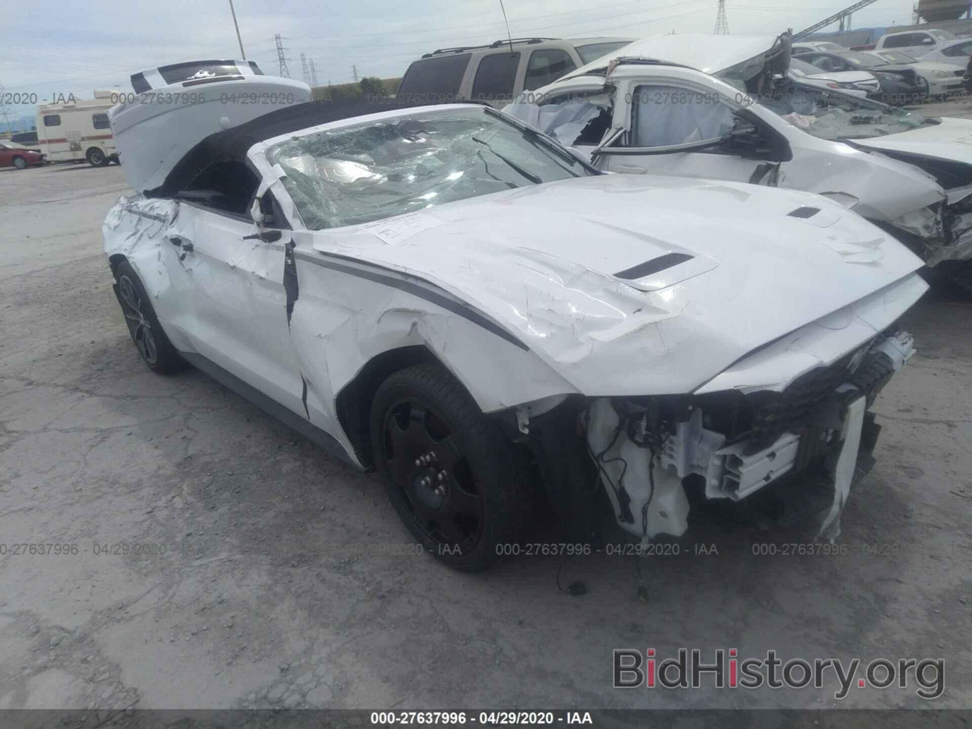 Photo 1FATP8UH7K5189927 - FORD MUSTANG 2019