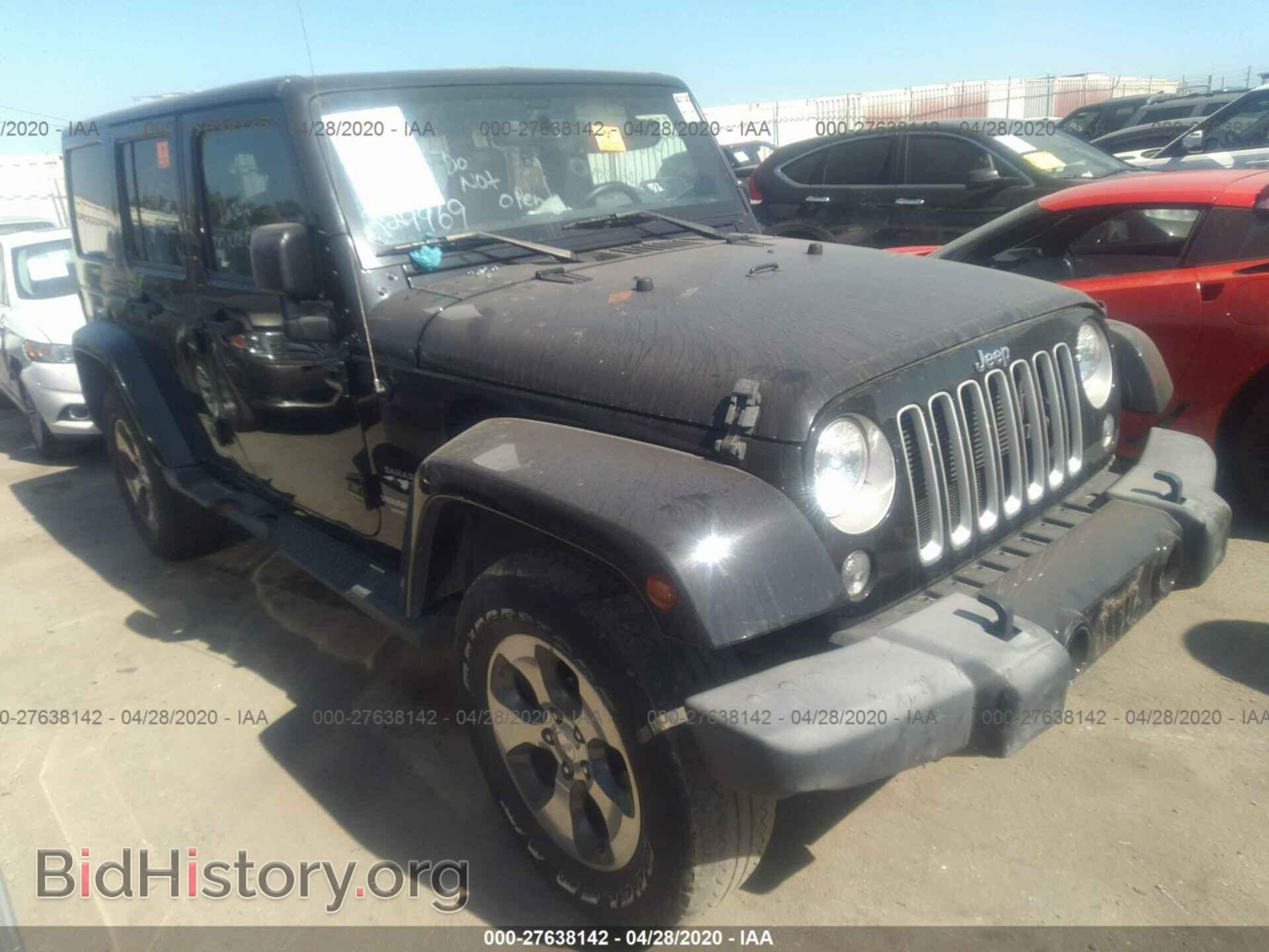 Photo 1C4HJWEG7GL229969 - JEEP WRANGLER UNLIMITE 2016