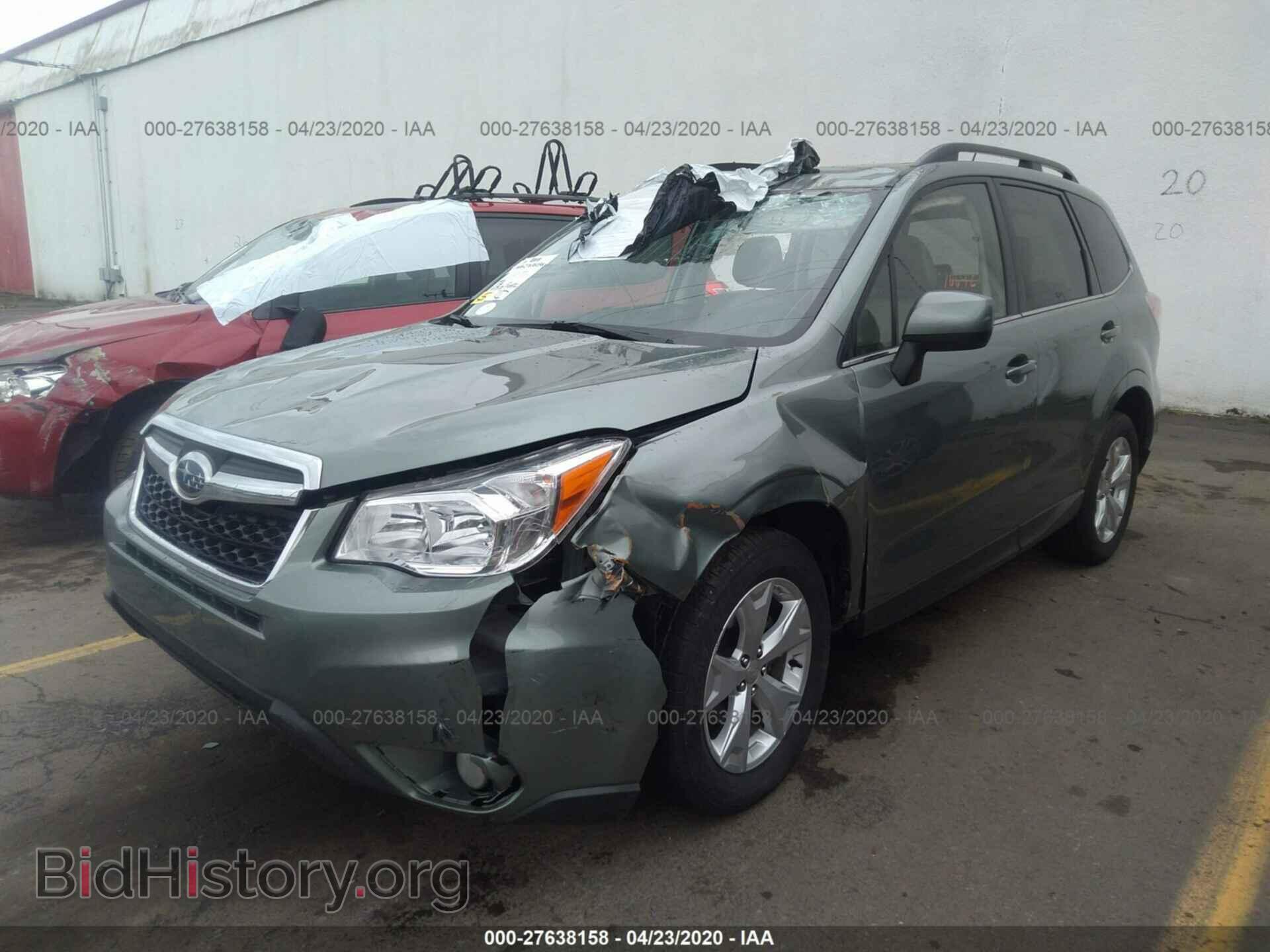 2015 SUBARU FORESTER - VIN: JF2SJAKC0FH482869 - Фото 2
