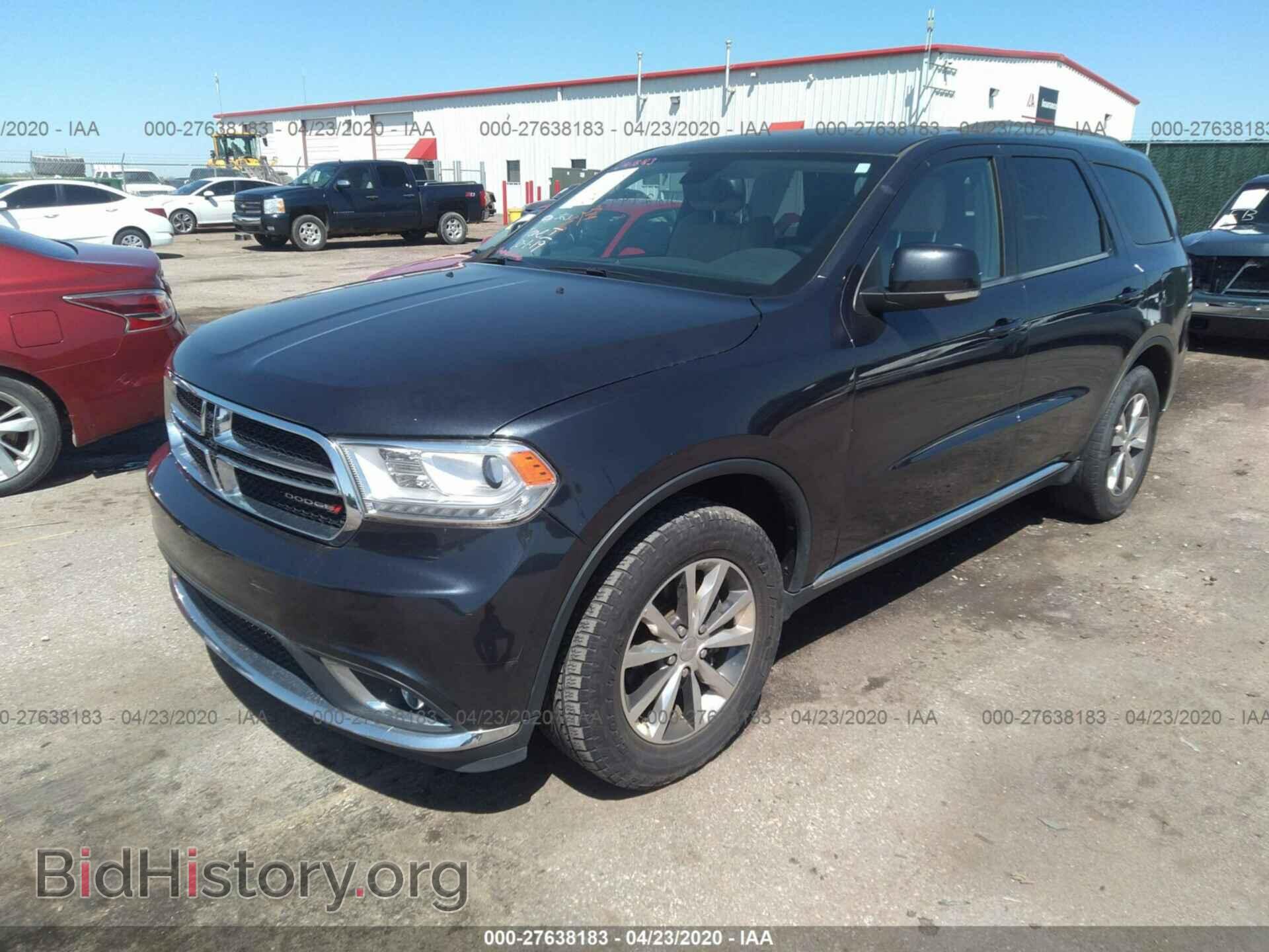 2016 DODGE DURANGO - VIN: 1C4RDHDGXGC308125 - Фото 2