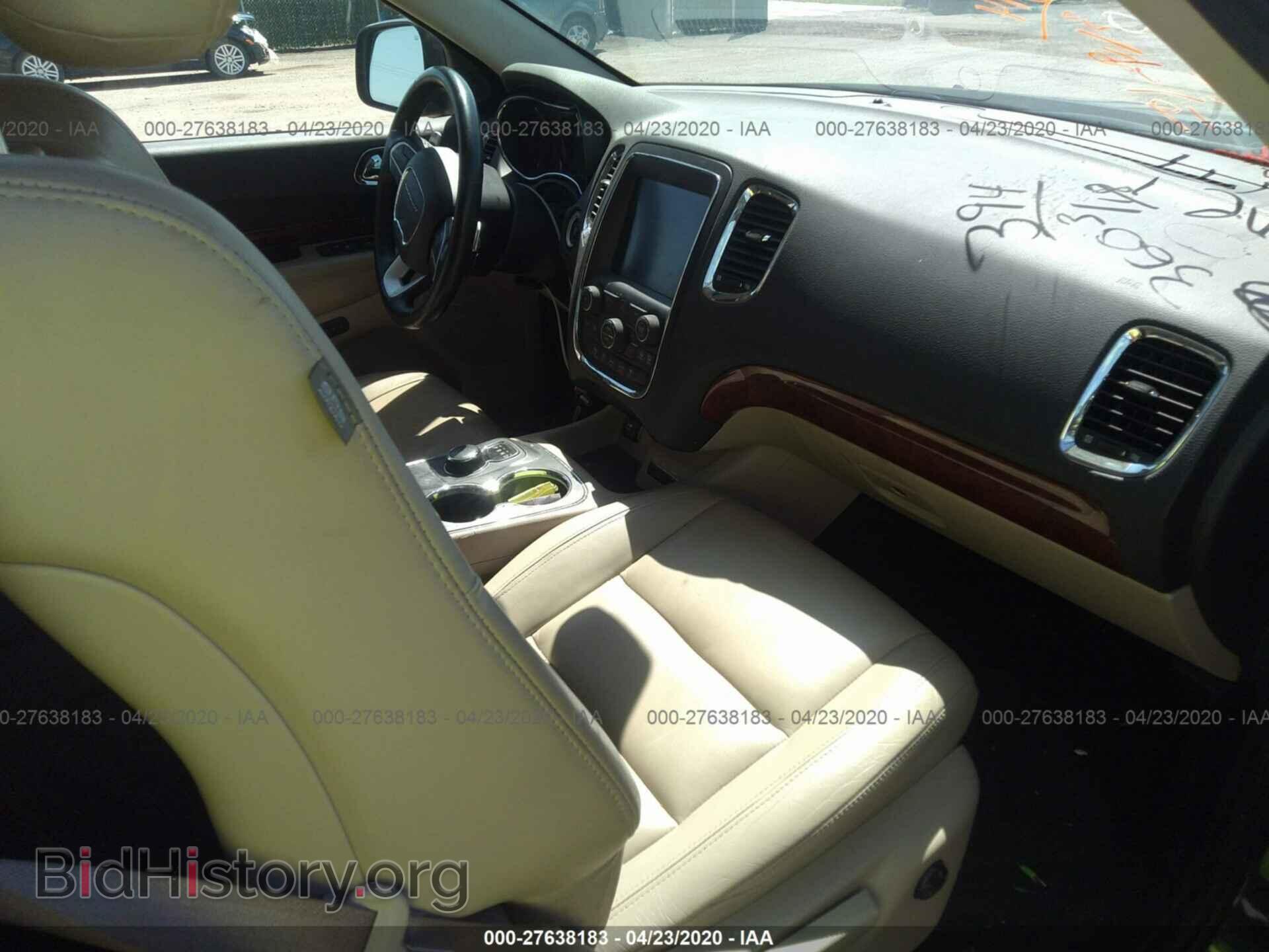 2016 DODGE DURANGO - VIN: 1C4RDHDGXGC308125 - Фото 5