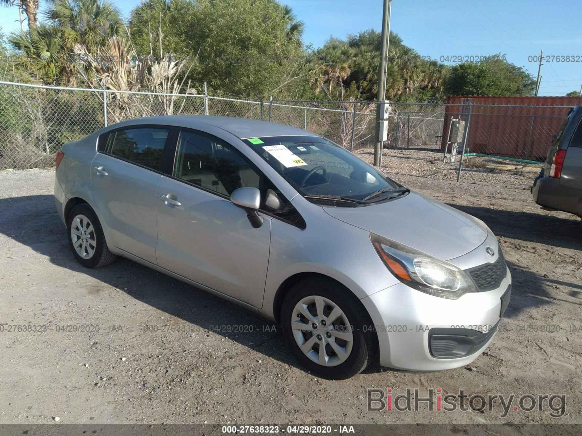 Photo KNADM4A30D6229686 - KIA RIO 2013