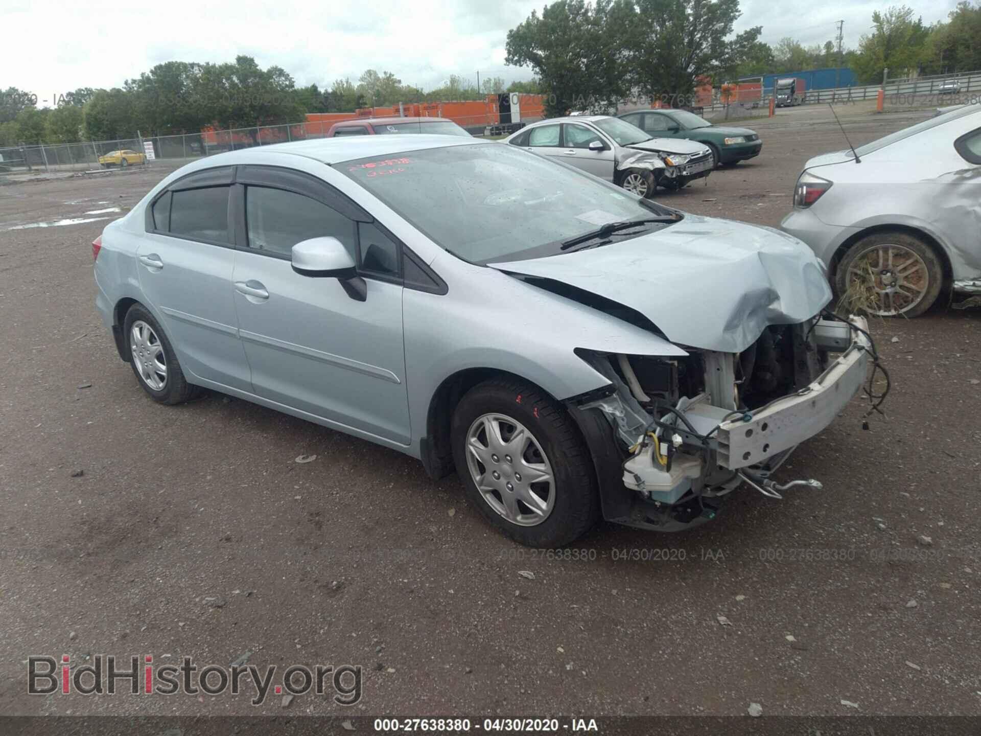 Фотография 2HGFB2F52CH551292 - HONDA CIVIC 2012