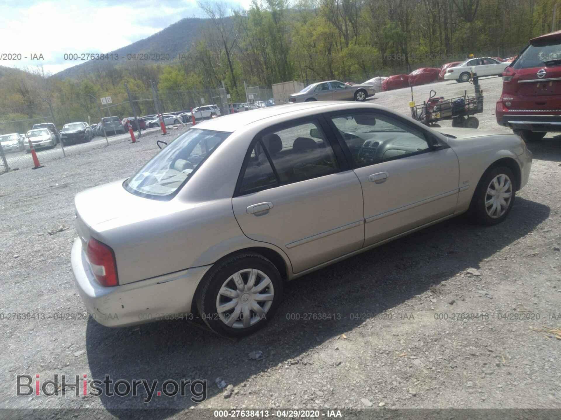 2002 MAZDA PROTEGE - VIN: JM1BJ225520495518 - Фото 4