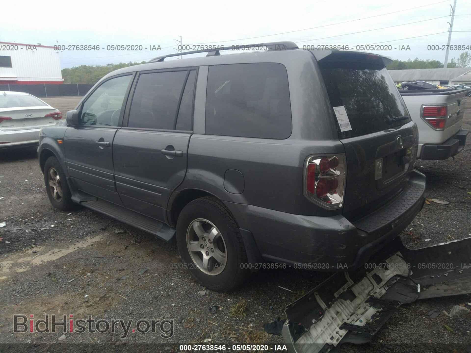 2008 HONDA PILOT - VIN: 5FNYF28748B028038 - Фото 3