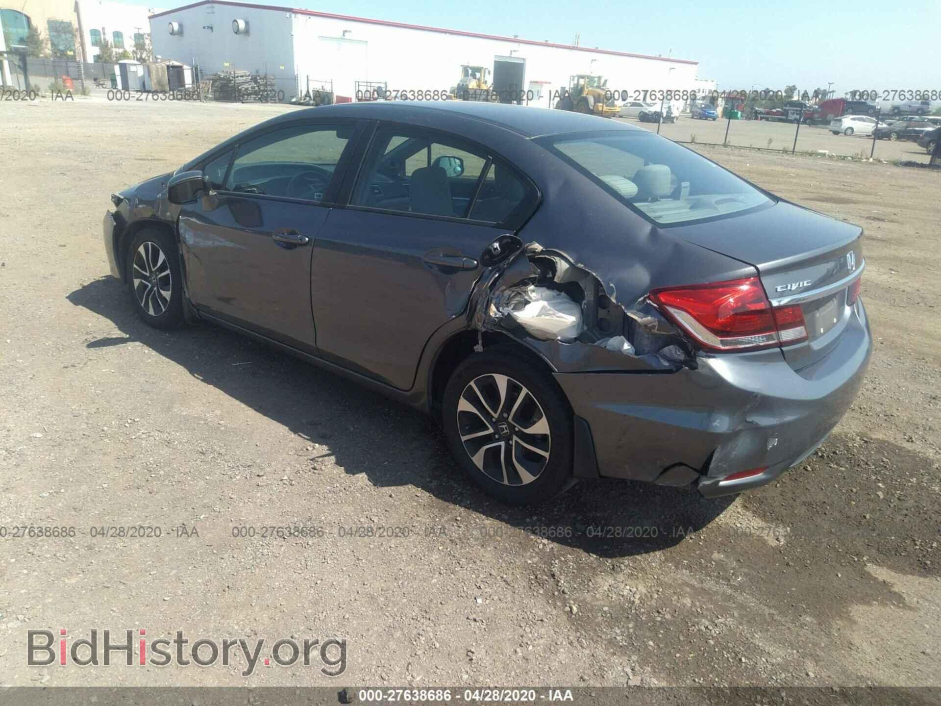 2013 HONDA CIVIC - VIN: 19XFB2F87DE281837 - Фото 3