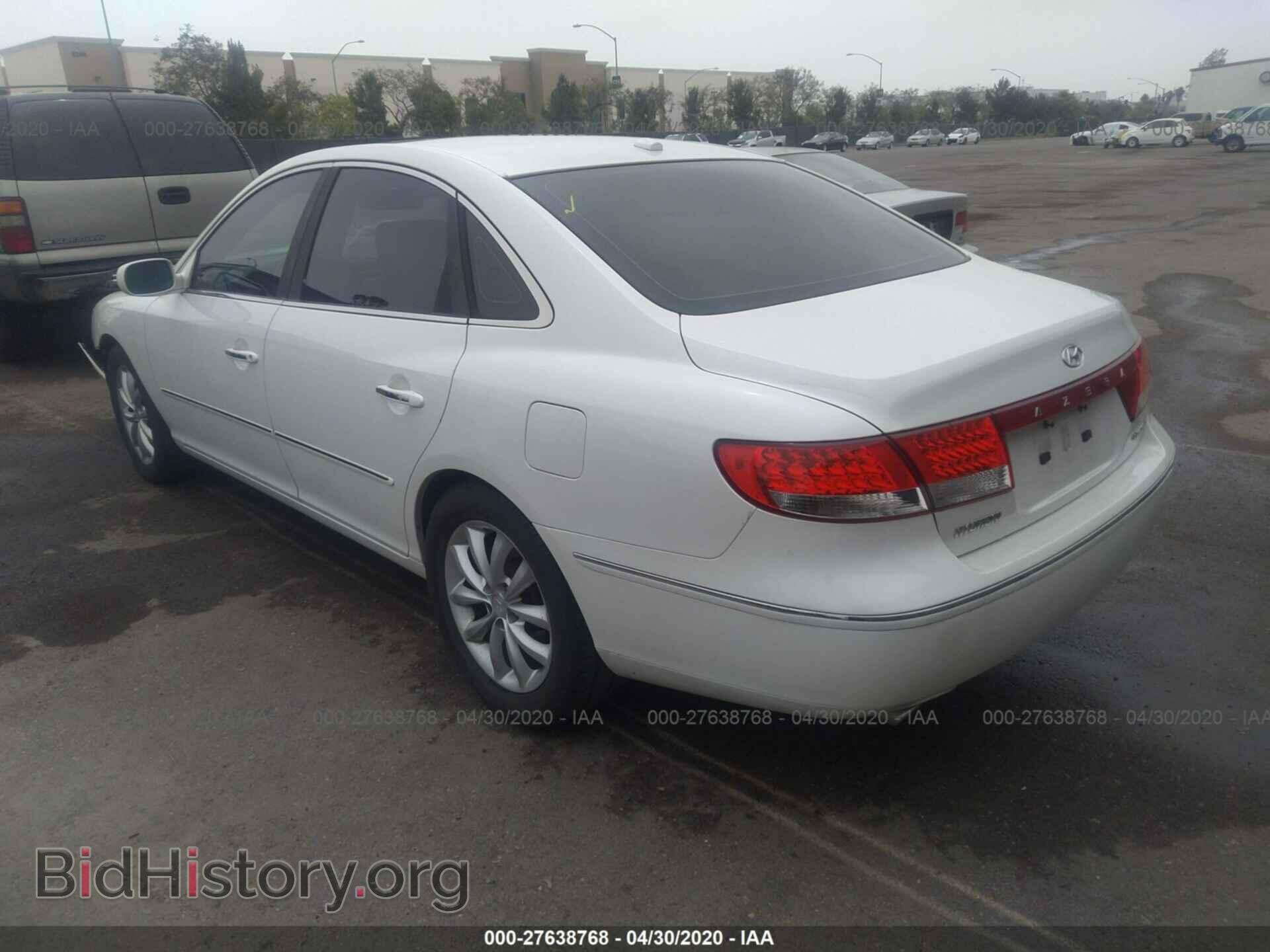 2007 HYUNDAI AZERA - VIN: KMHFC46F07A218590 - Фото 3