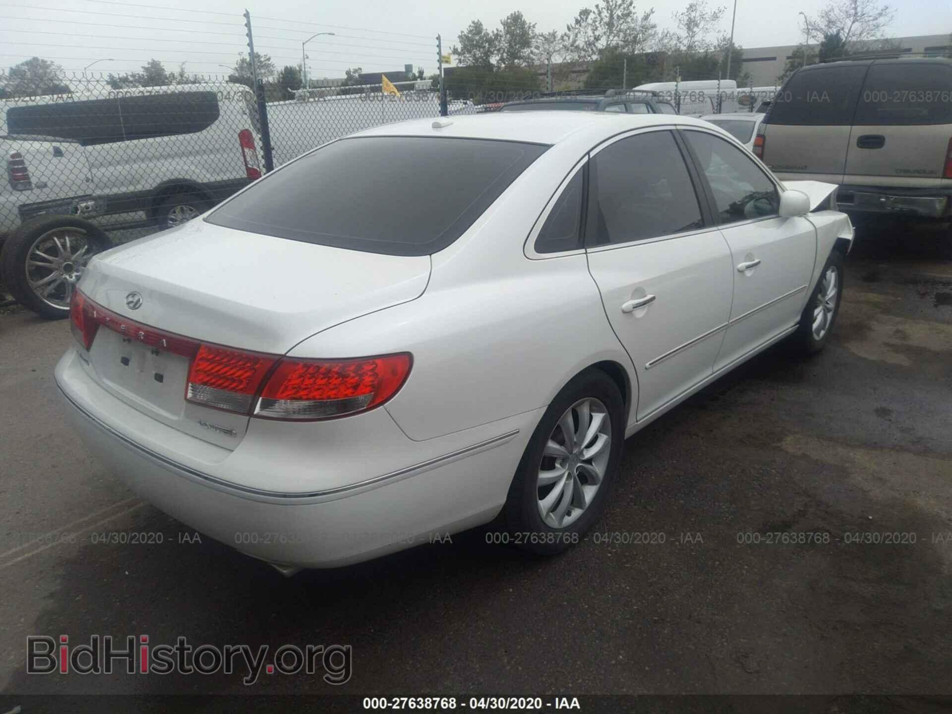 2007 HYUNDAI AZERA - VIN: KMHFC46F07A218590 - Фото 4