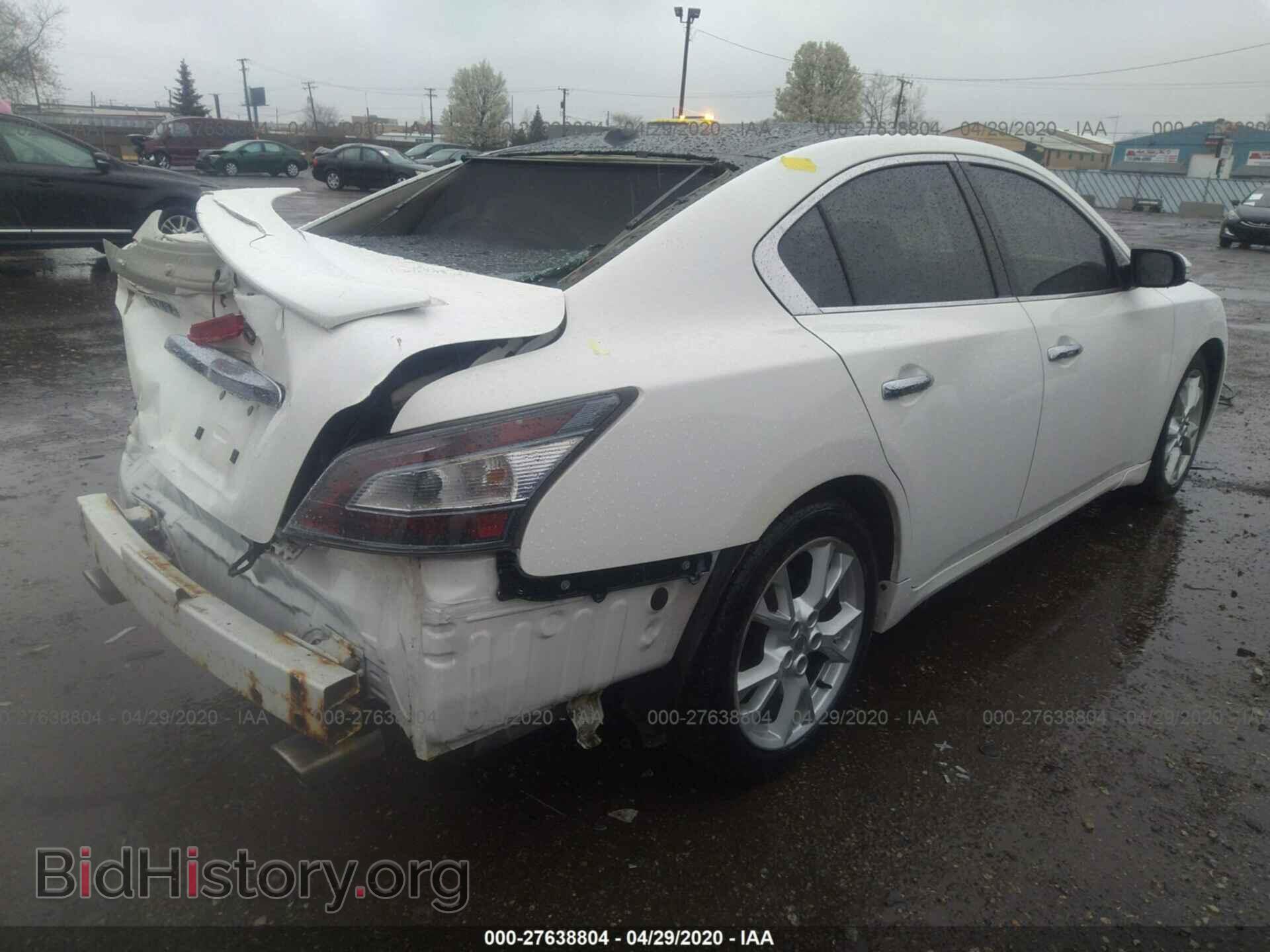 2012 NISSAN MAXIMA - VIN: 1N4AA5AP8CC862319 - Фото 4