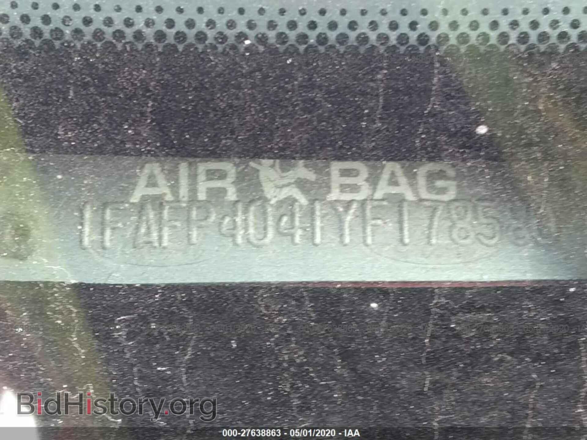 2000 FORD MUSTANG - VIN: 1FAFP4041YF178580 - Photo 9