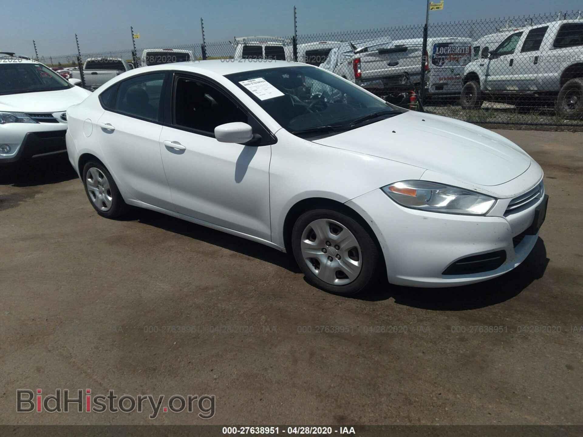 Photo 1C3CDFAA1ED894512 - DODGE DART 2014
