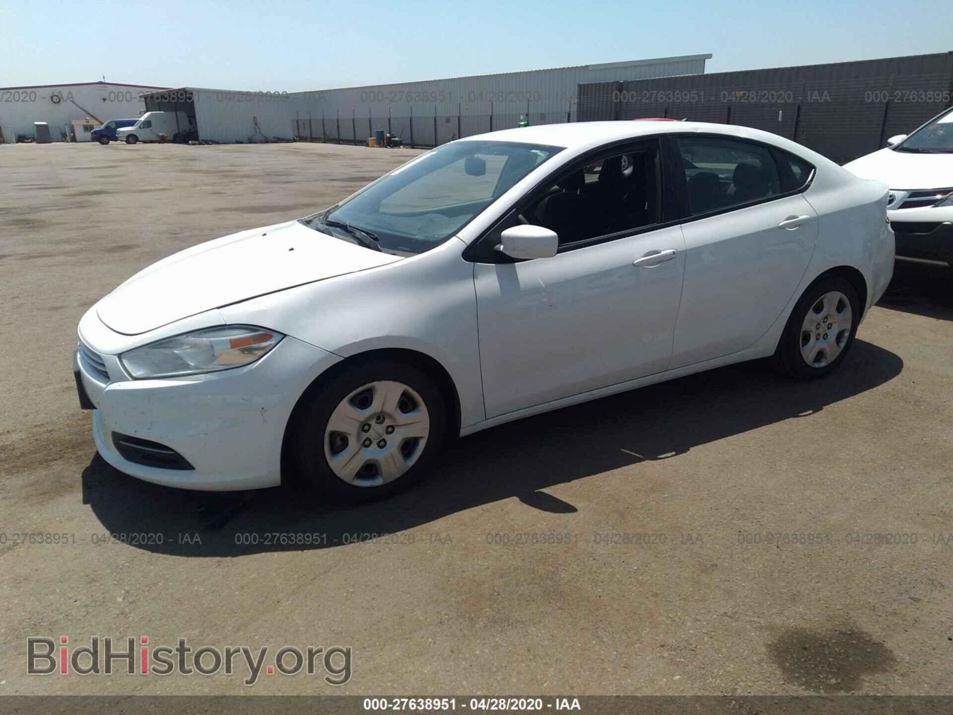 2014 DODGE DART - VIN: 1C3CDFAA1ED894512 - Photo 2