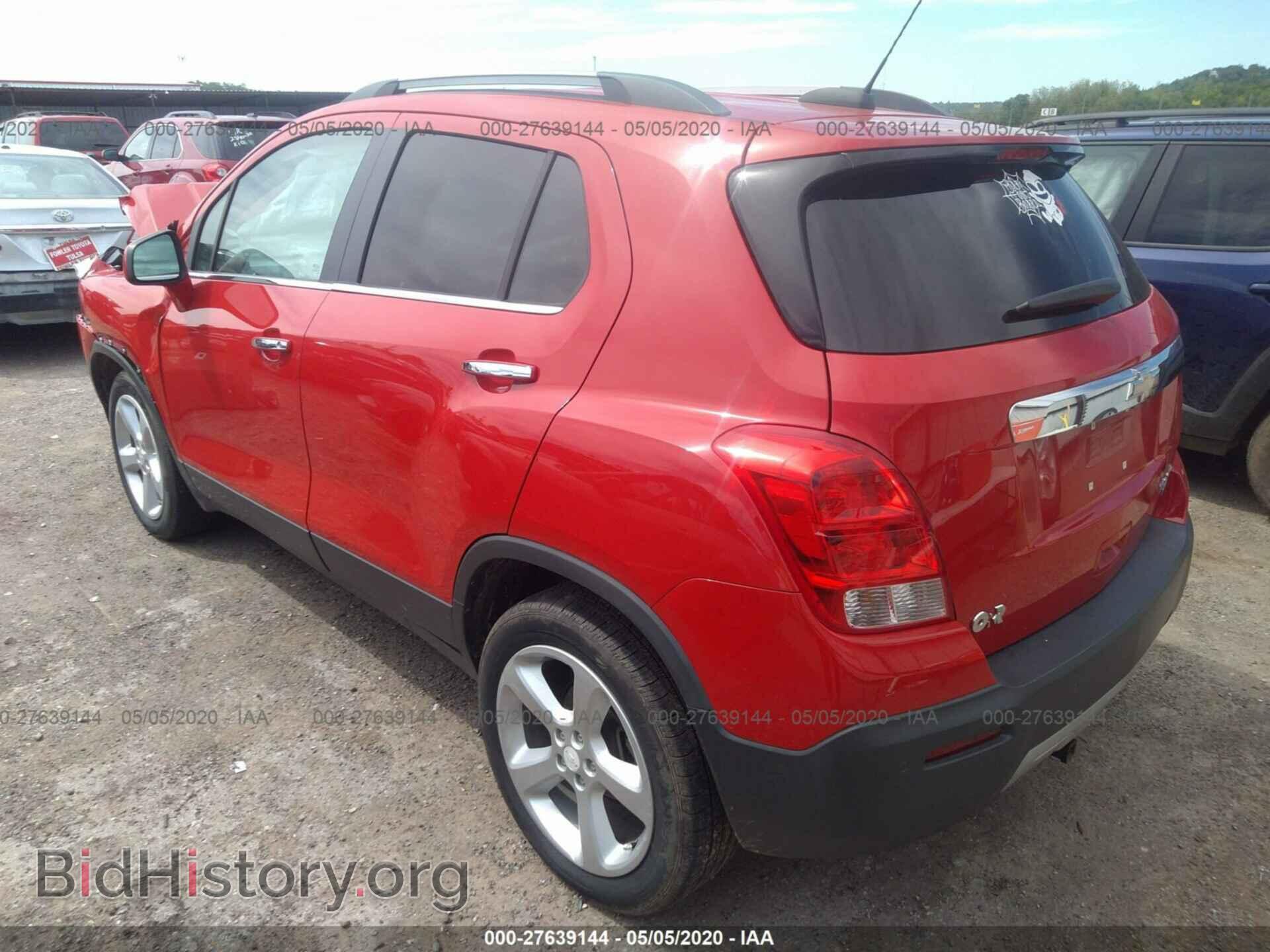 2015 CHEVROLET TRAX - VIN: 3GNCJTSB7FL235413 - Фото 3