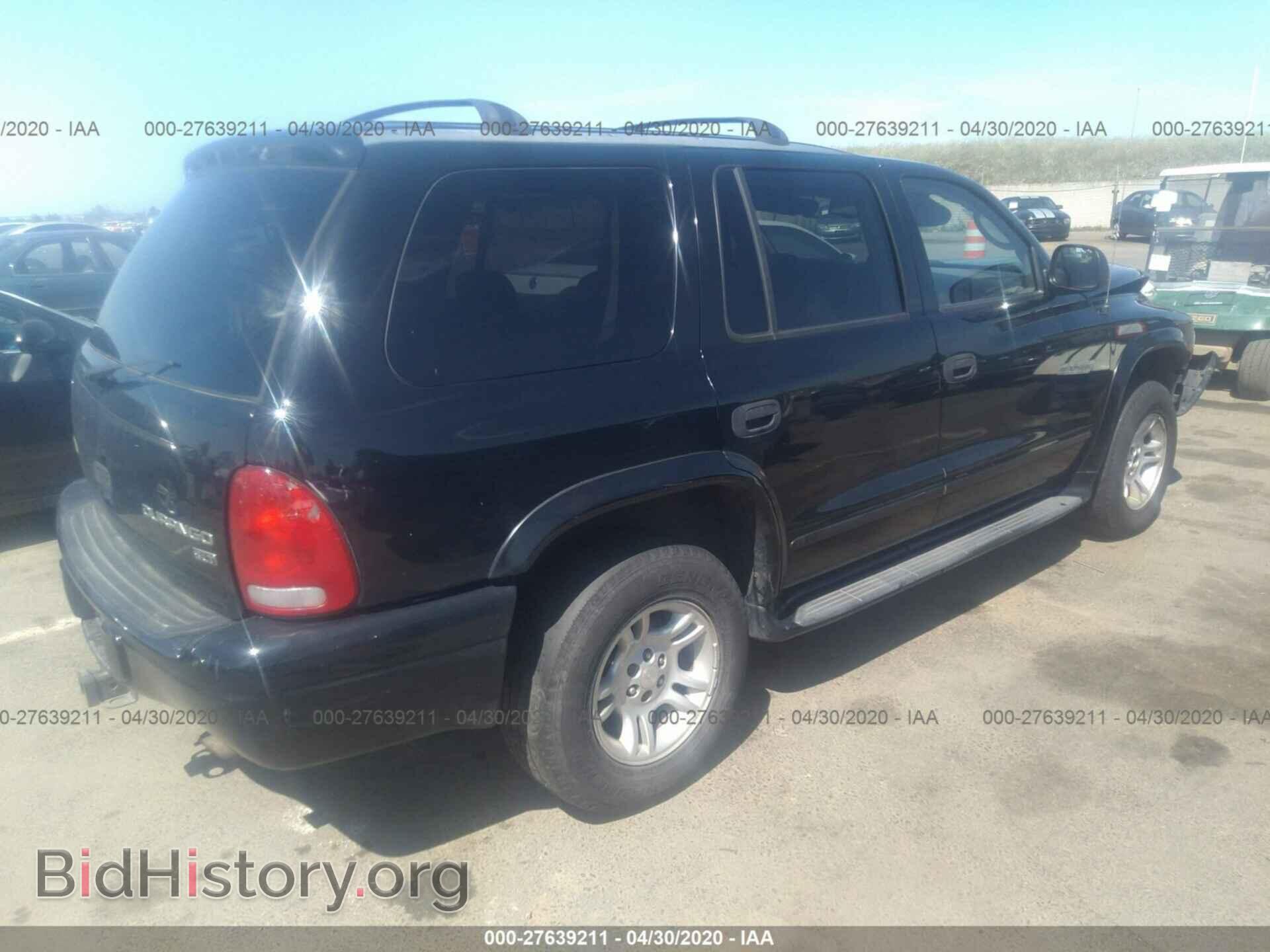 2003 DODGE DURANGO - VIN: 1D4HS58N23F626373 - Фото 4