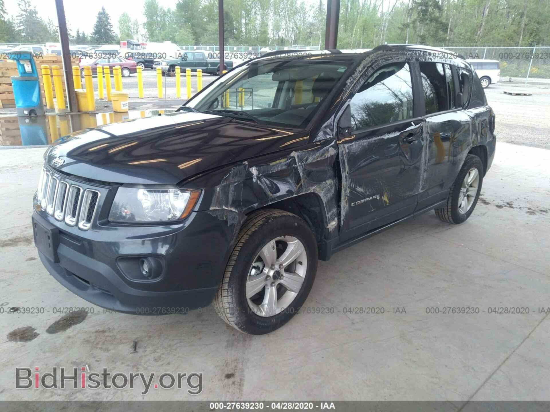2014 JEEP COMPASS - VIN: 1C4NJCBB6ED643696 - Фото 2