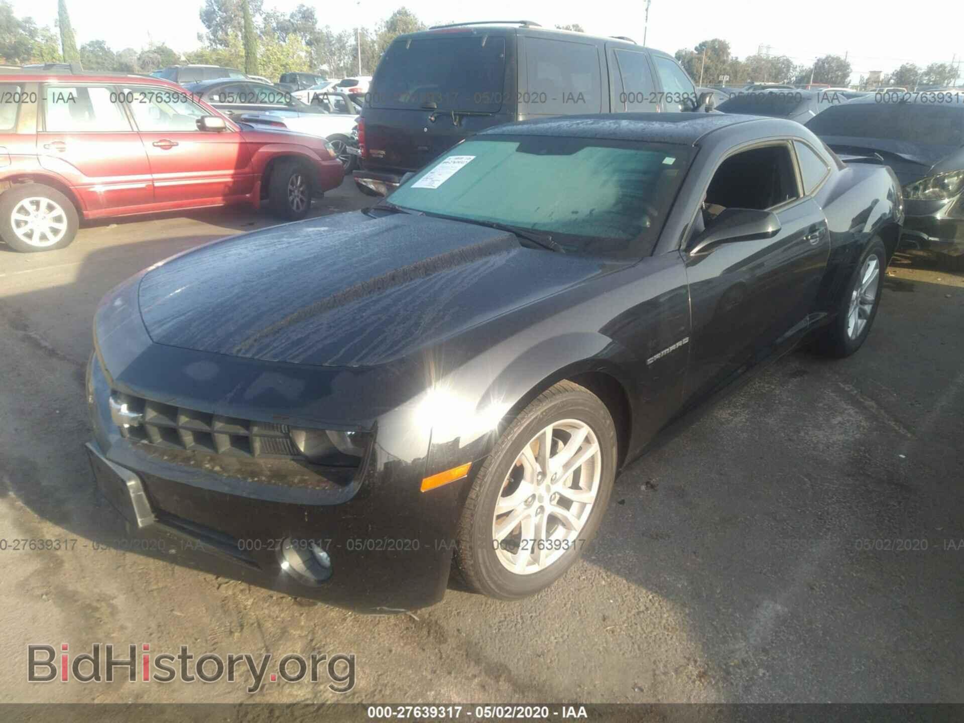 2013 CHEVROLET CAMARO - VIN: 2G1FB1E35D9153751 - Фото 2