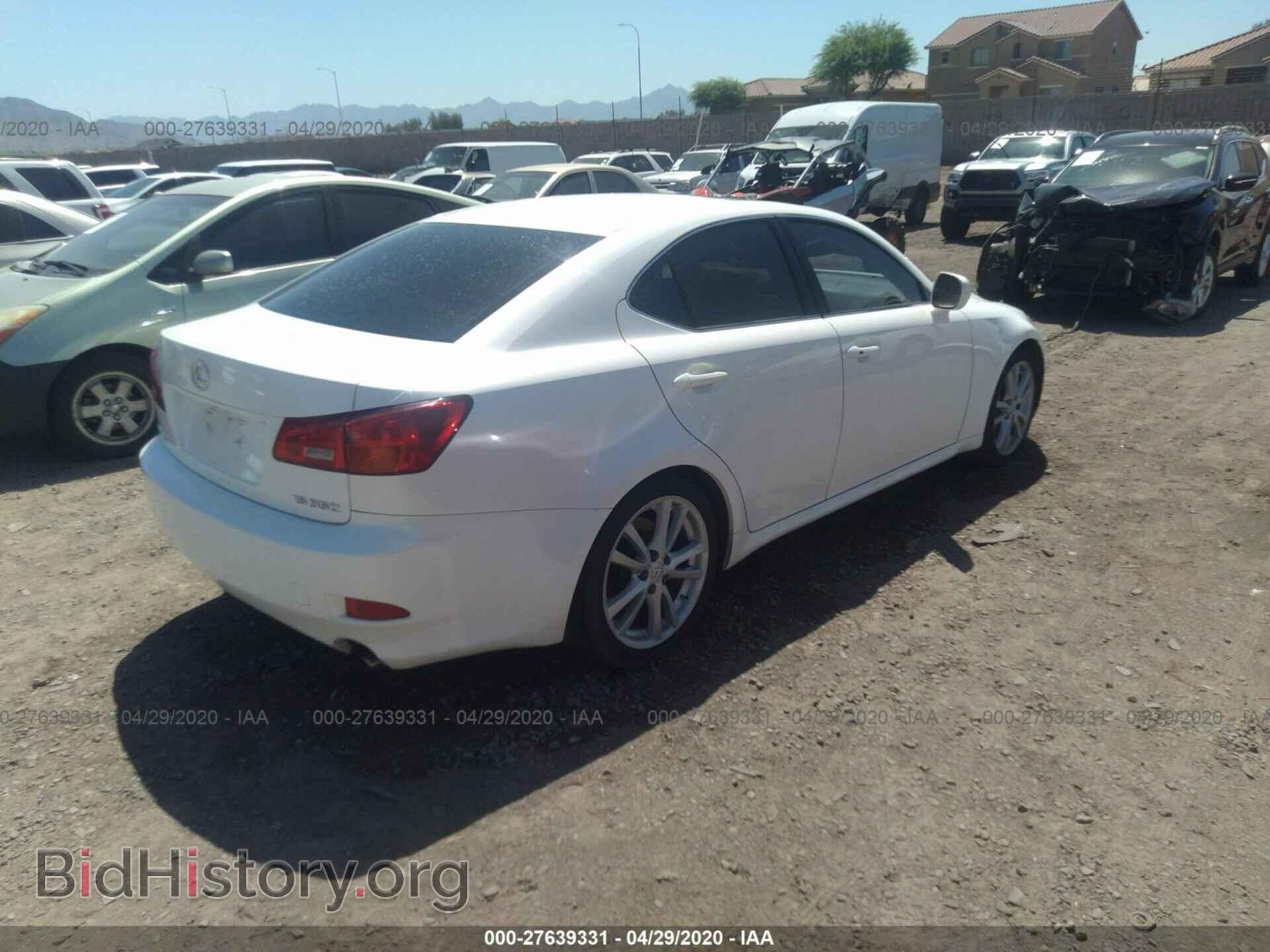2006 LEXUS IS - VIN: JTHBE262365008036 - Photo 4