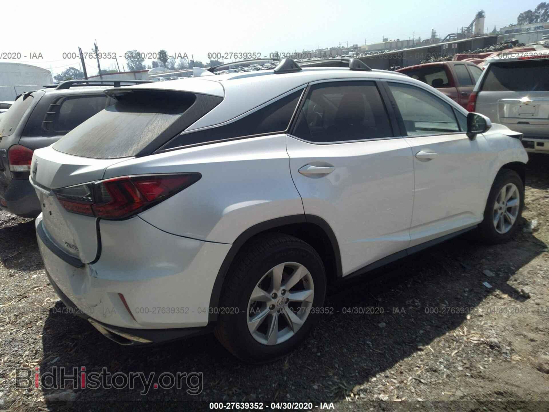 2016 LEXUS RX - VIN: 2T2ZZMCA3GC017671 - Фото 4