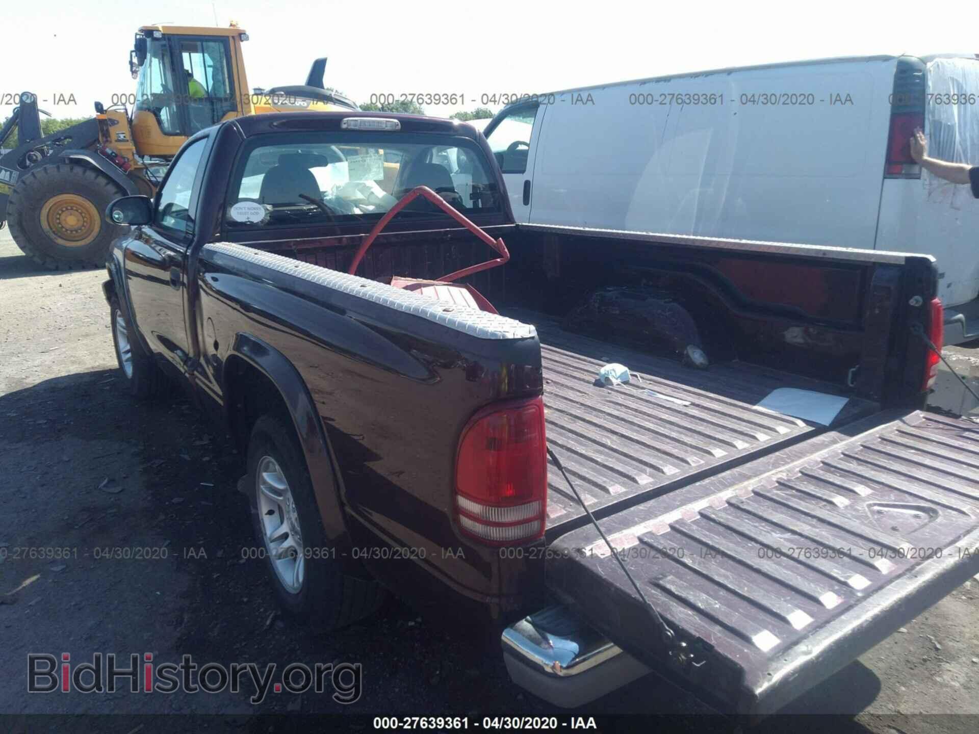 2004 DODGE DAKOTA - VIN: 1D7FL16K14S602650 - Фото 3