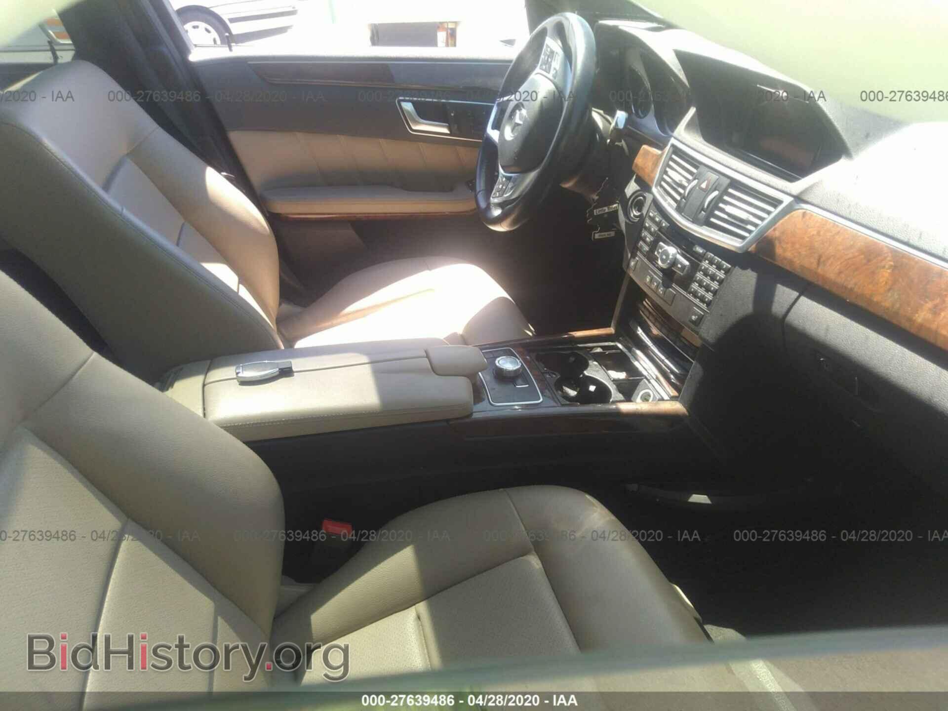 2013 MERCEDES-BENZ E - VIN: WDDHF5KB1DA697259 - Фото 5