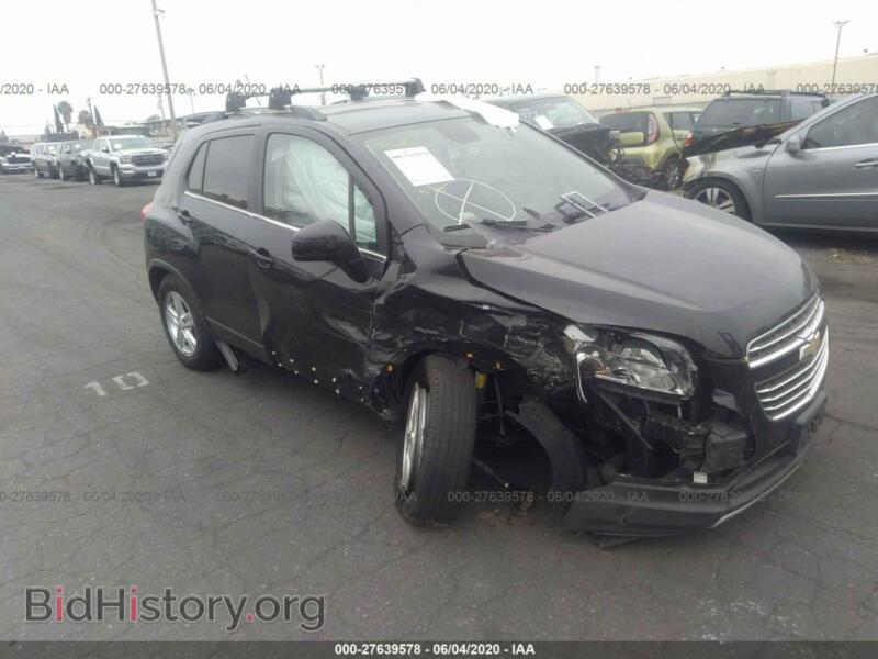 2015 Chevrolet TRAX 1LT (VIN KL7CJLSB0FB139159) — фото 1 из 11, IAAI, повреждение: правая передняя часть