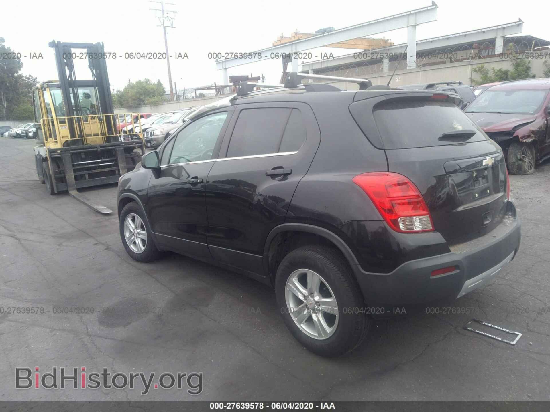 2015 CHEVROLET TRAX - VIN: KL7CJLSB0FB139159 - Фото 3