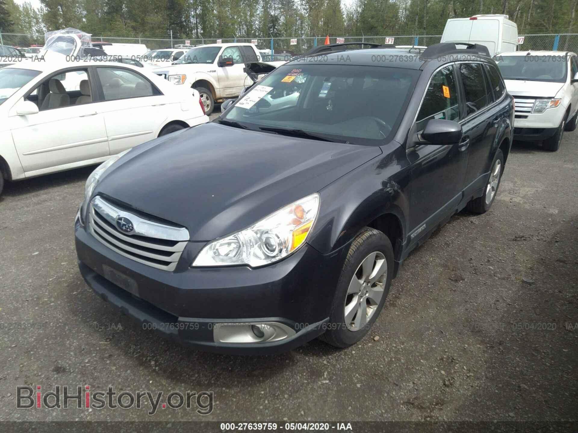 2011 SUBARU OUTBACK - VIN: 4S4BRBGC0B3425242 - Фото 2