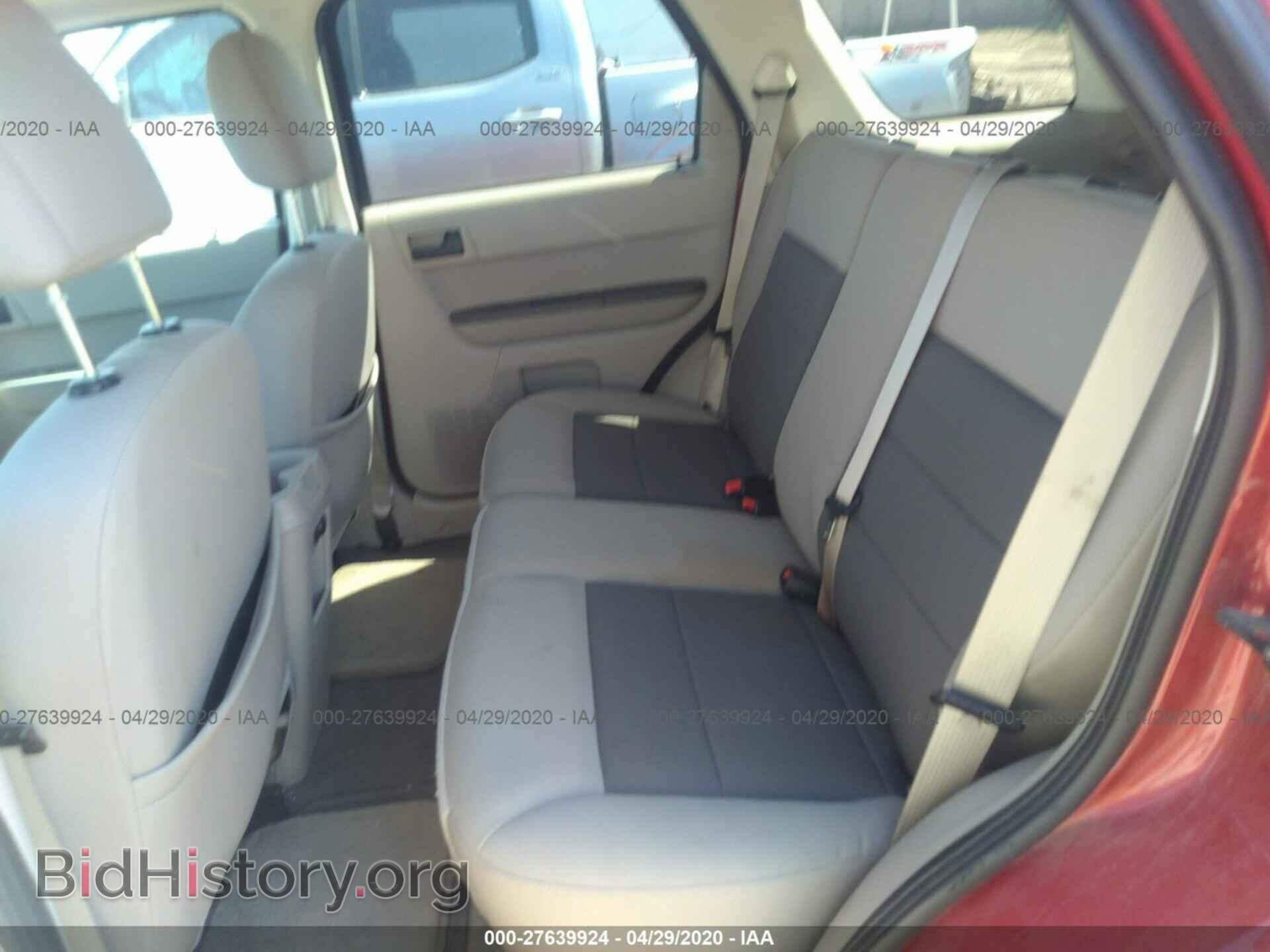 2008 FORD ESCAPE - VIN: 1FMCU93118KE85545 - Фото 8