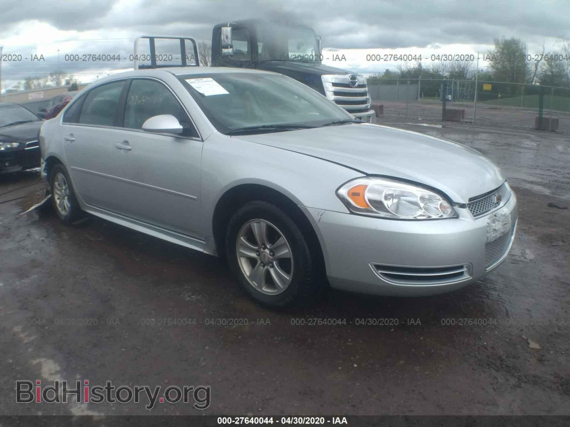 Фотография 2G1WF5E39C1227780 - CHEVROLET IMPALA 2012
