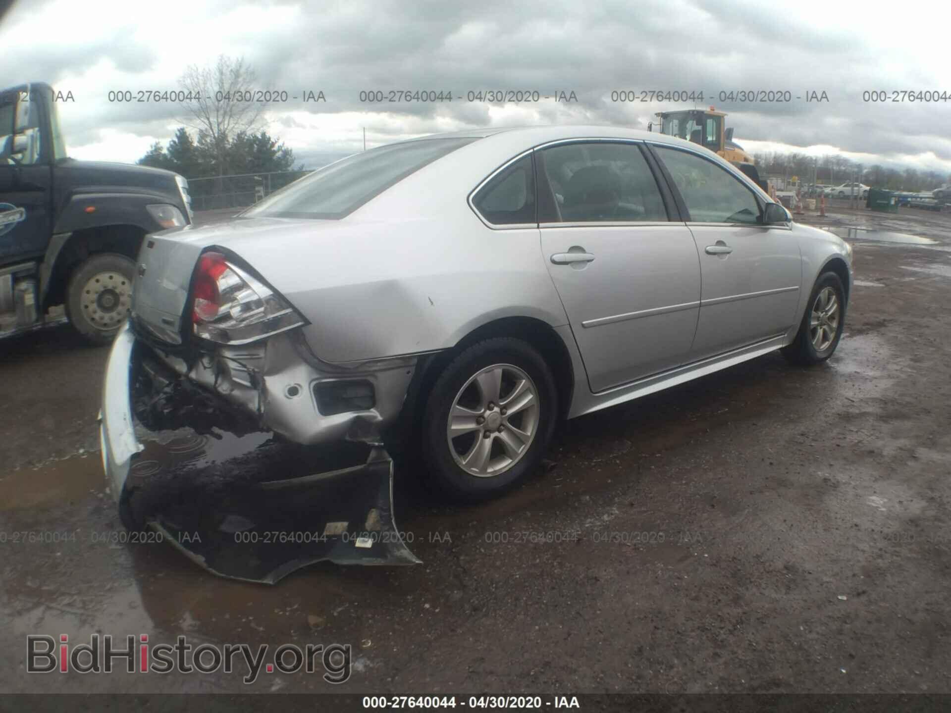 2012 CHEVROLET IMPALA - VIN: 2G1WF5E39C1227780 - Фото 4