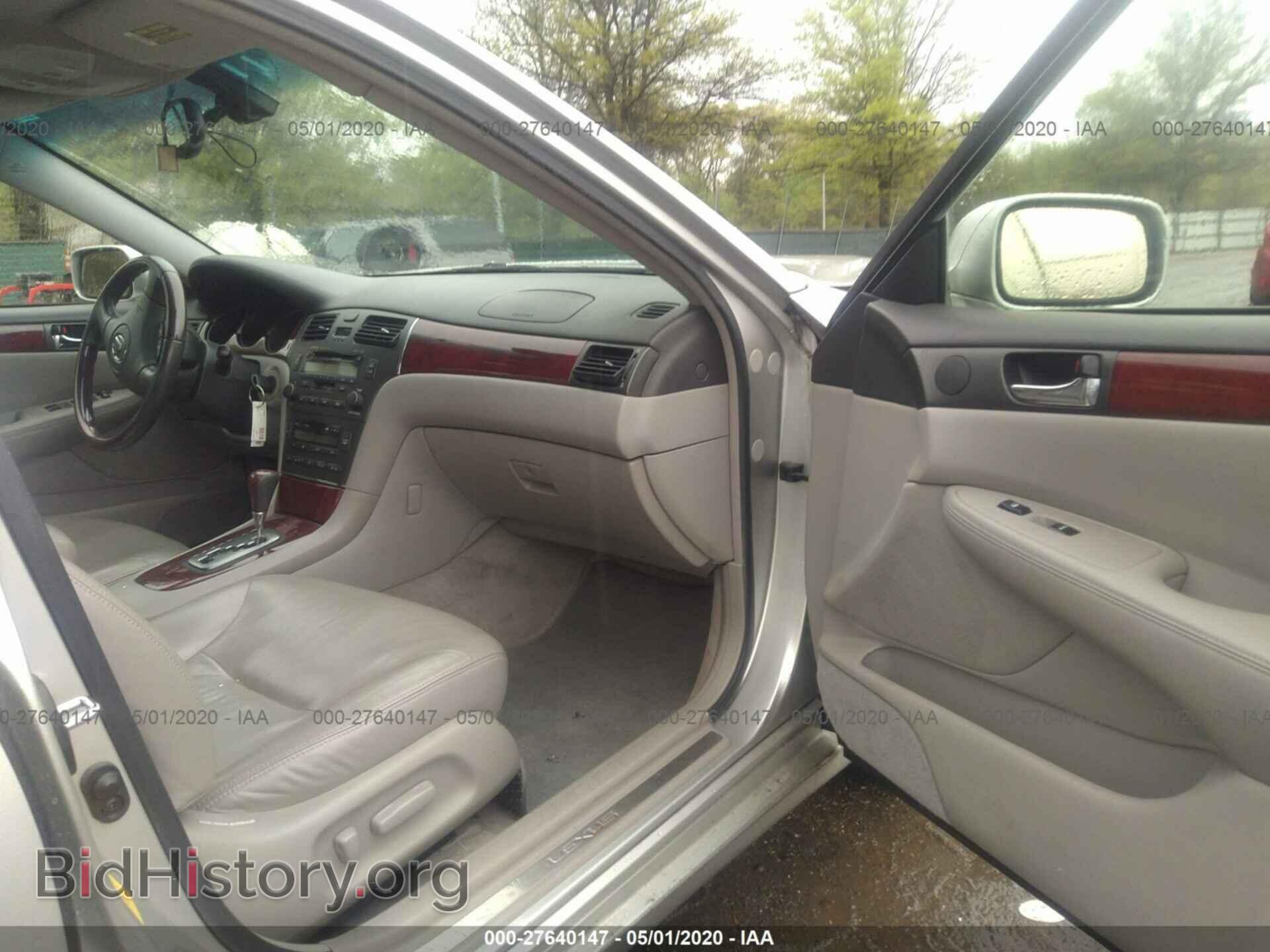 2003 LEXUS ES - VIN: JTHBF30G330137703 - Фото 5