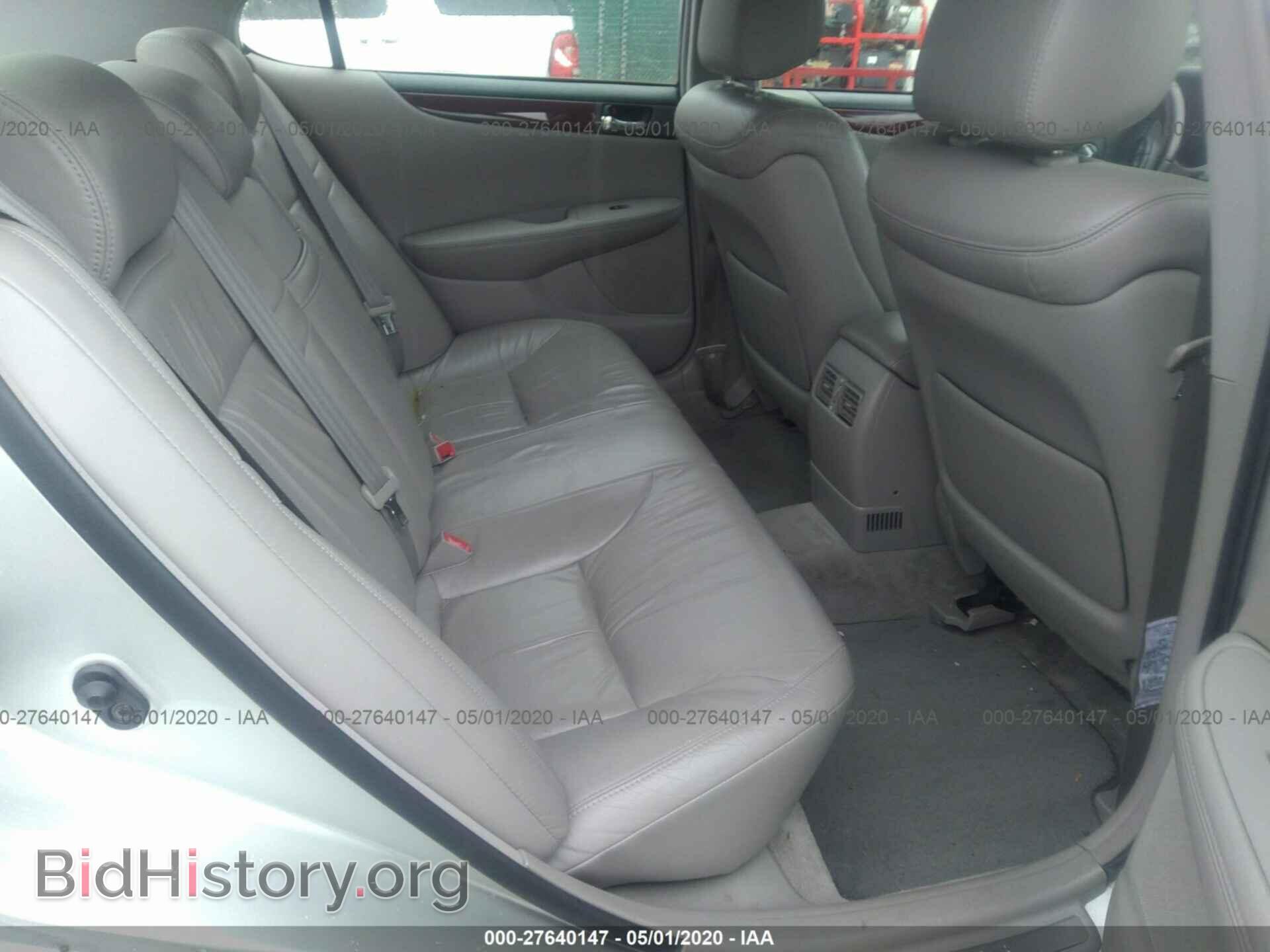 2003 LEXUS ES - VIN: JTHBF30G330137703 - Фото 8