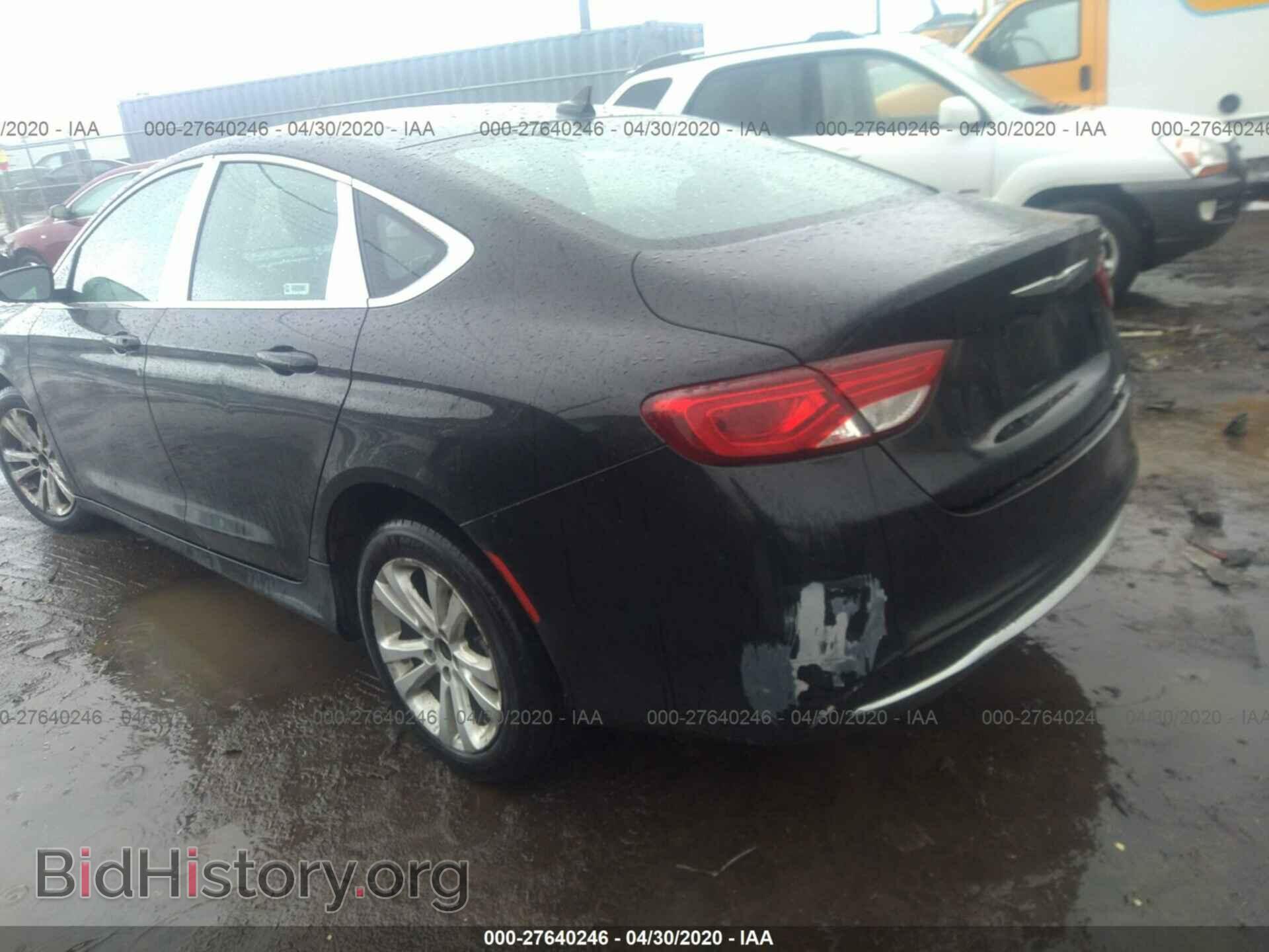 2016 CHRYSLER 200 - VIN: 1C3CCCABXGN124512 - Фото 3