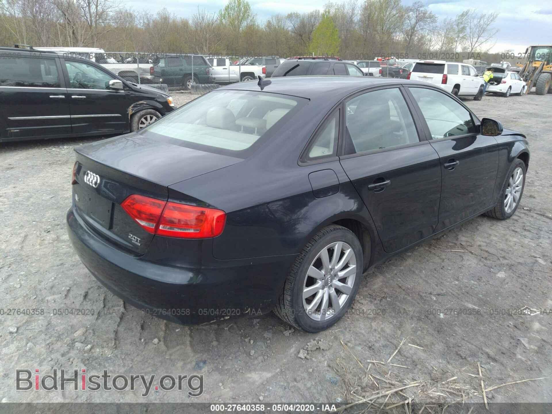 2012 AUDI A4 - VIN: WAUBFAFL5CA112321 - Photo 4