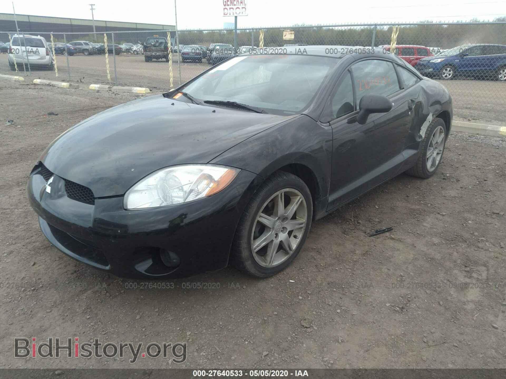 2007 MITSUBISHI ECLIPSE - VIN: 4A3AK64F87E072140 - Фото 2