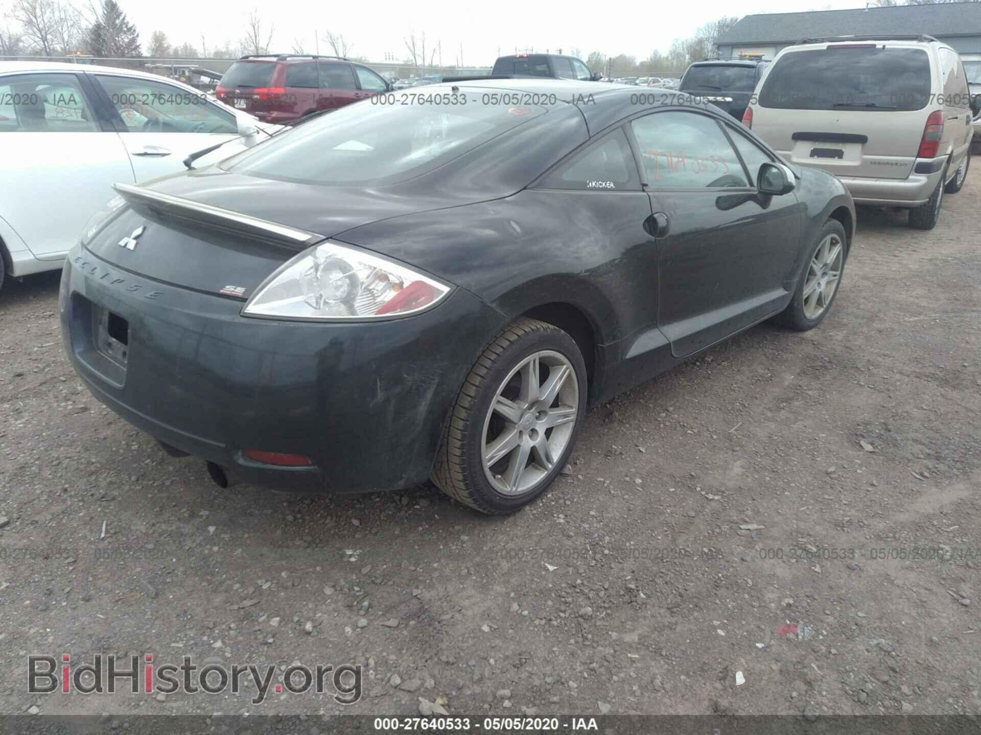 2007 MITSUBISHI ECLIPSE - VIN: 4A3AK64F87E072140 - Фото 4