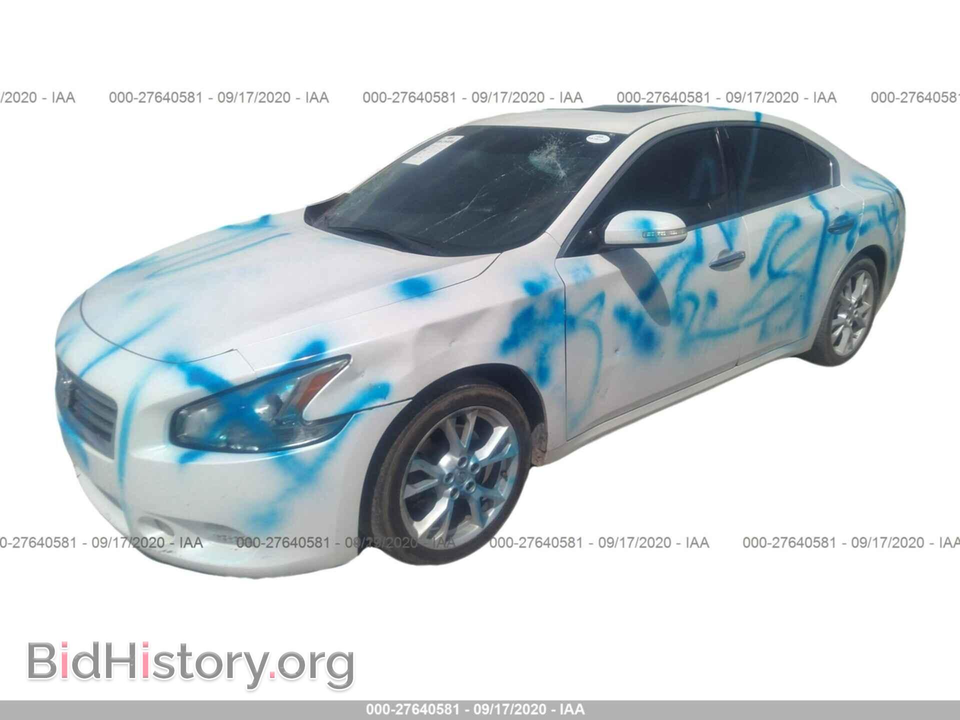 2013 NISSAN MAXIMA - VIN: 1N4AA5AP4DC840433 - Фото 2