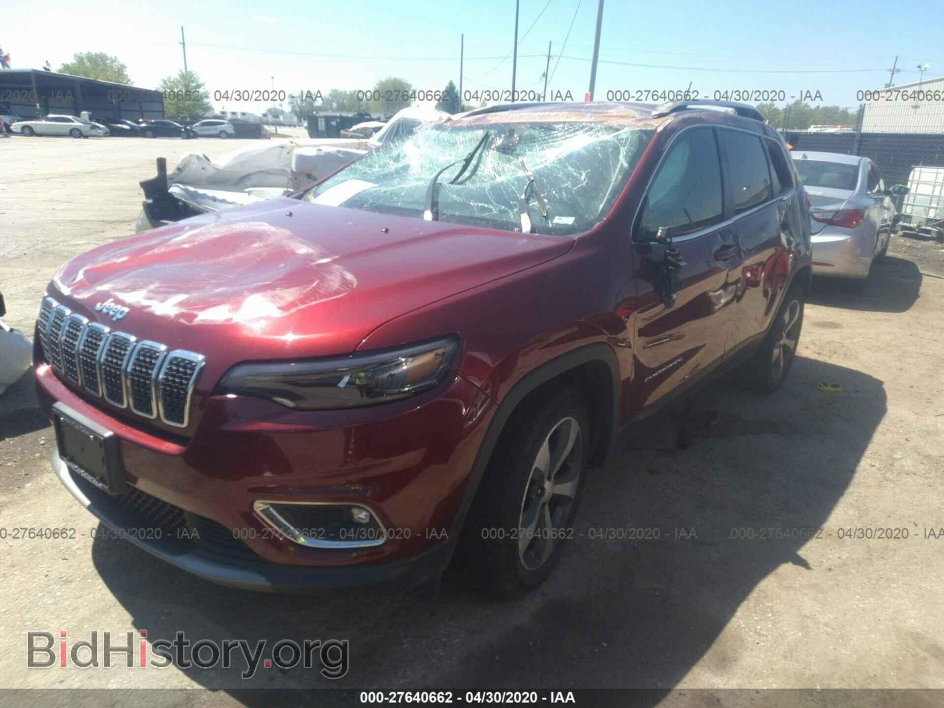 2019 JEEP CHEROKEE - VIN: 1C4PJLDB1KD170355 - Фото 2
