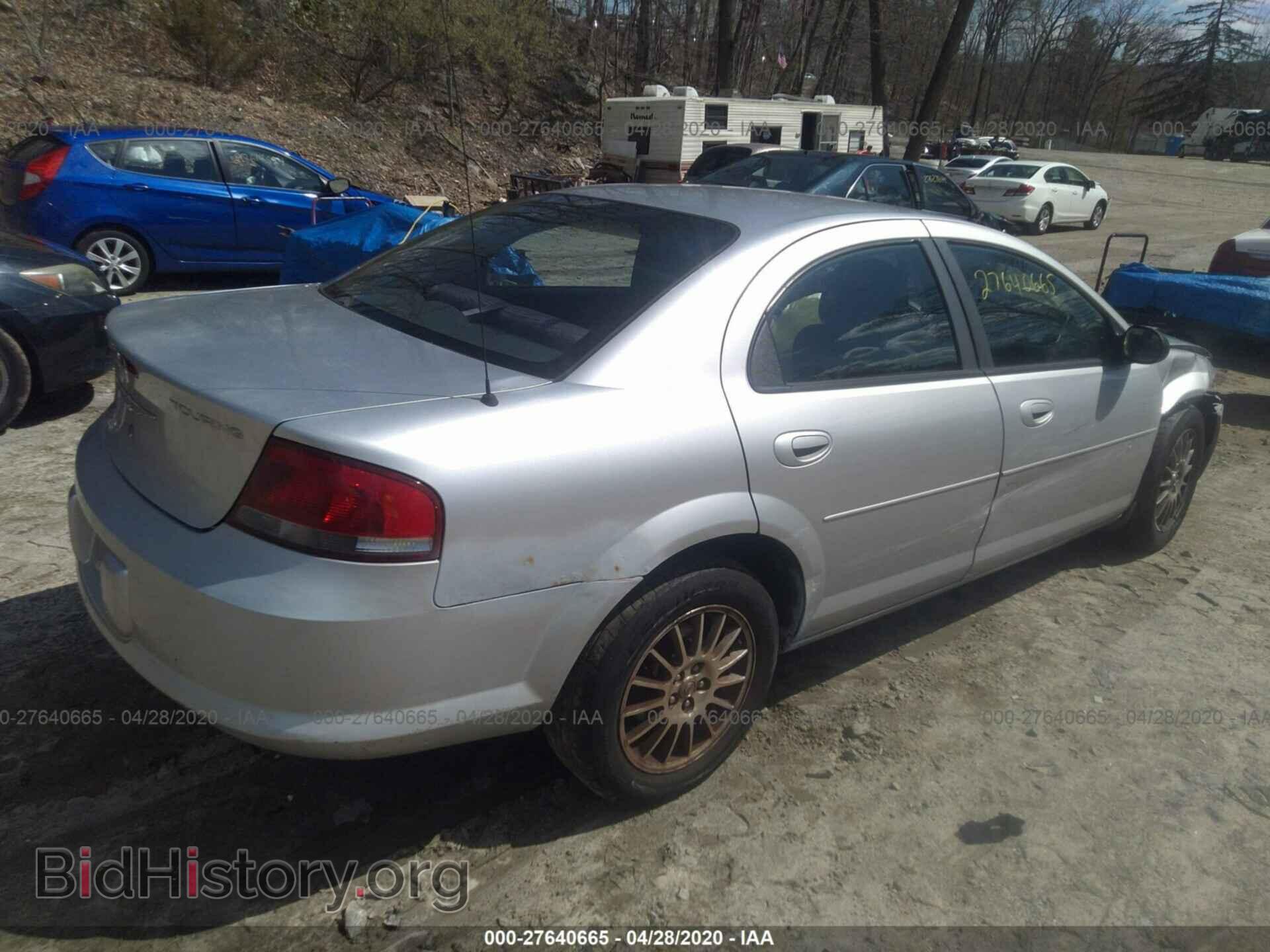 2004 CHRYSLER SEBRING - VIN: 1C3AL56R54N237966 - Фото 4
