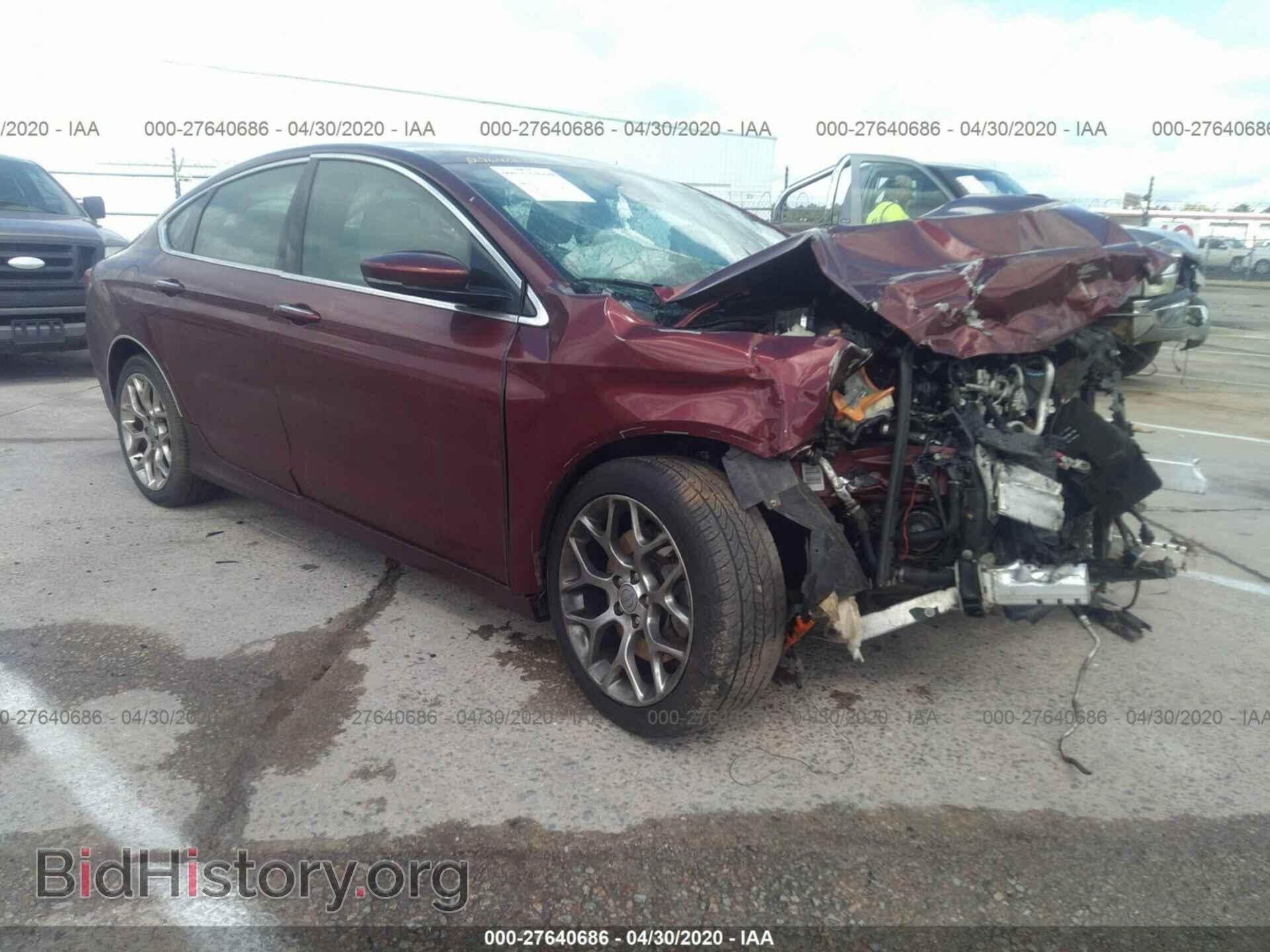 Фотография 1C3CCCEG7FN583341 - CHRYSLER 200 2015