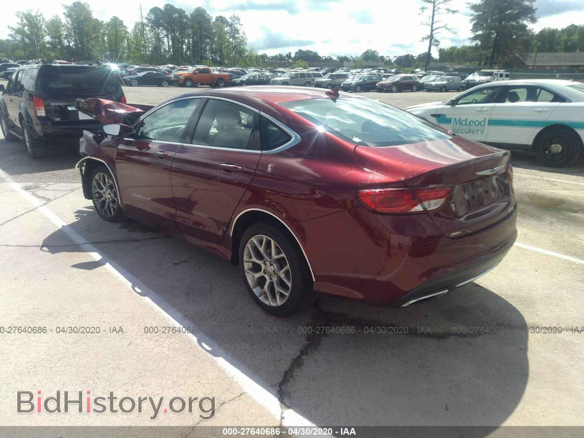 2015 CHRYSLER 200 - VIN: 1C3CCCEG7FN583341 - Фото 3