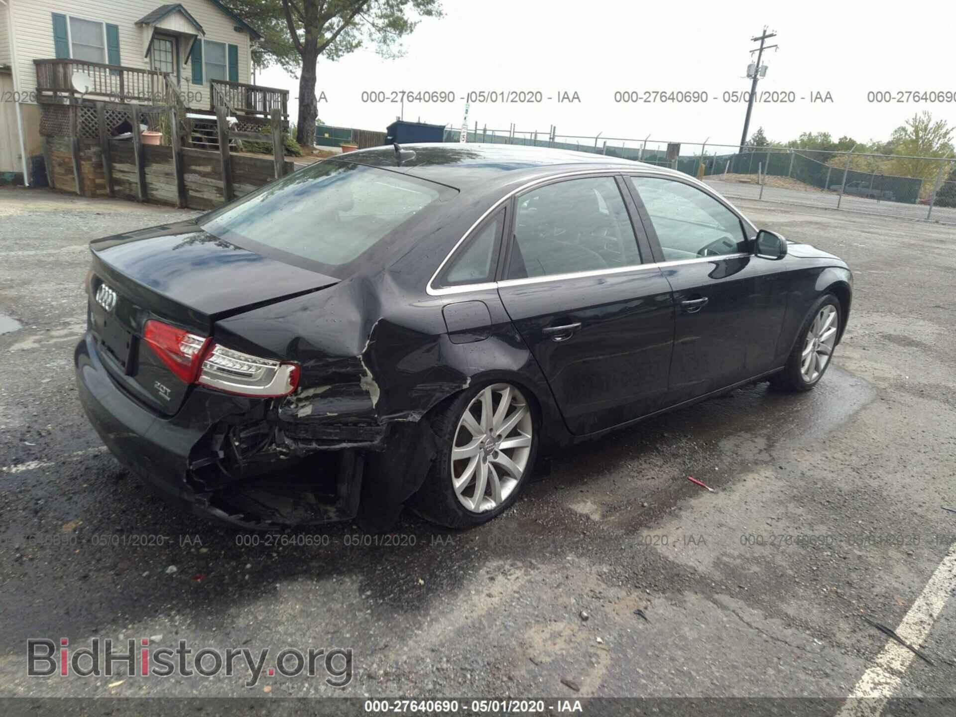 2013 AUDI A4 - VIN: WAUFFAFL3DN005568 - Photo 4