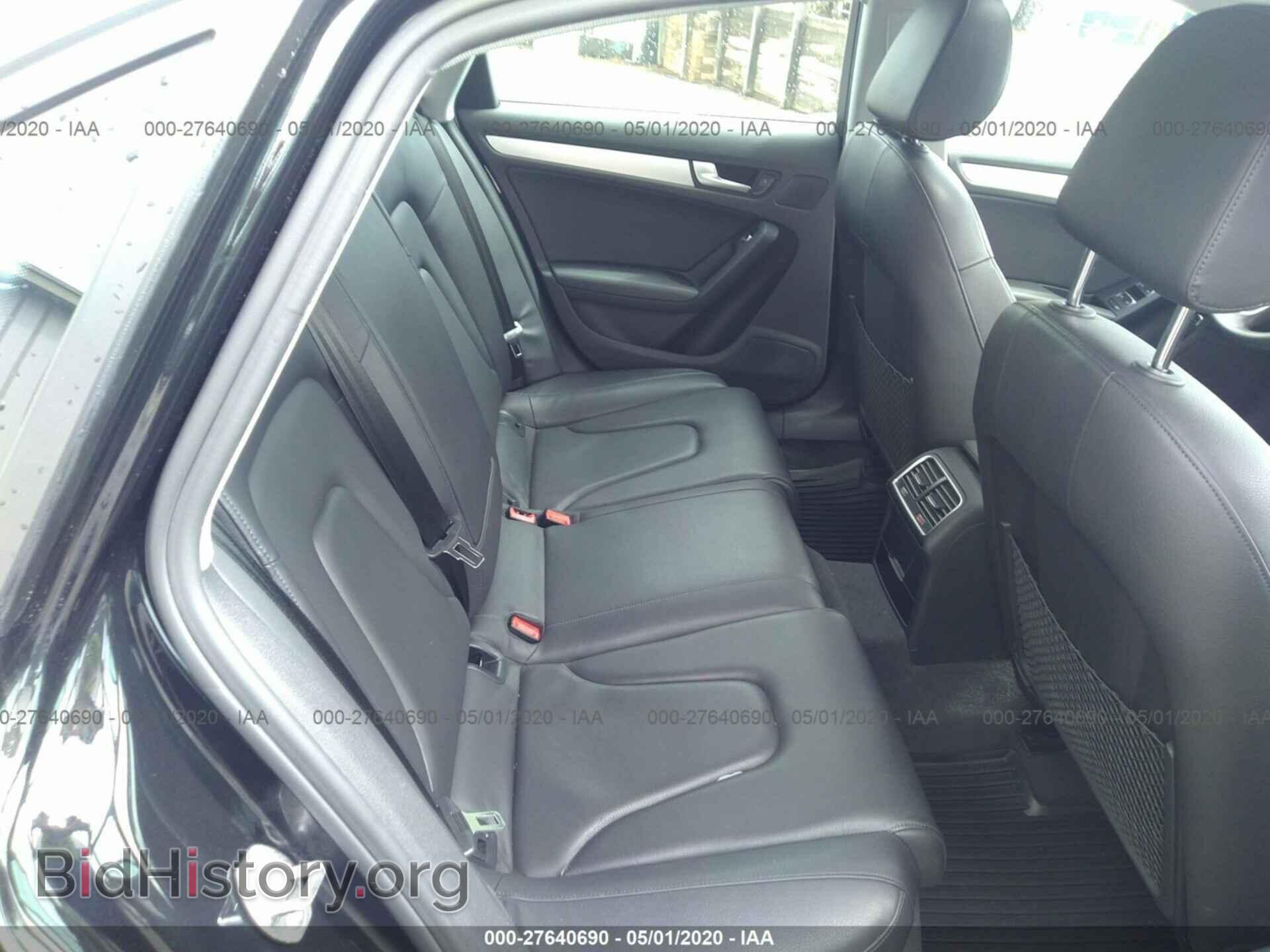 2013 AUDI A4 - VIN: WAUFFAFL3DN005568 - Photo 8