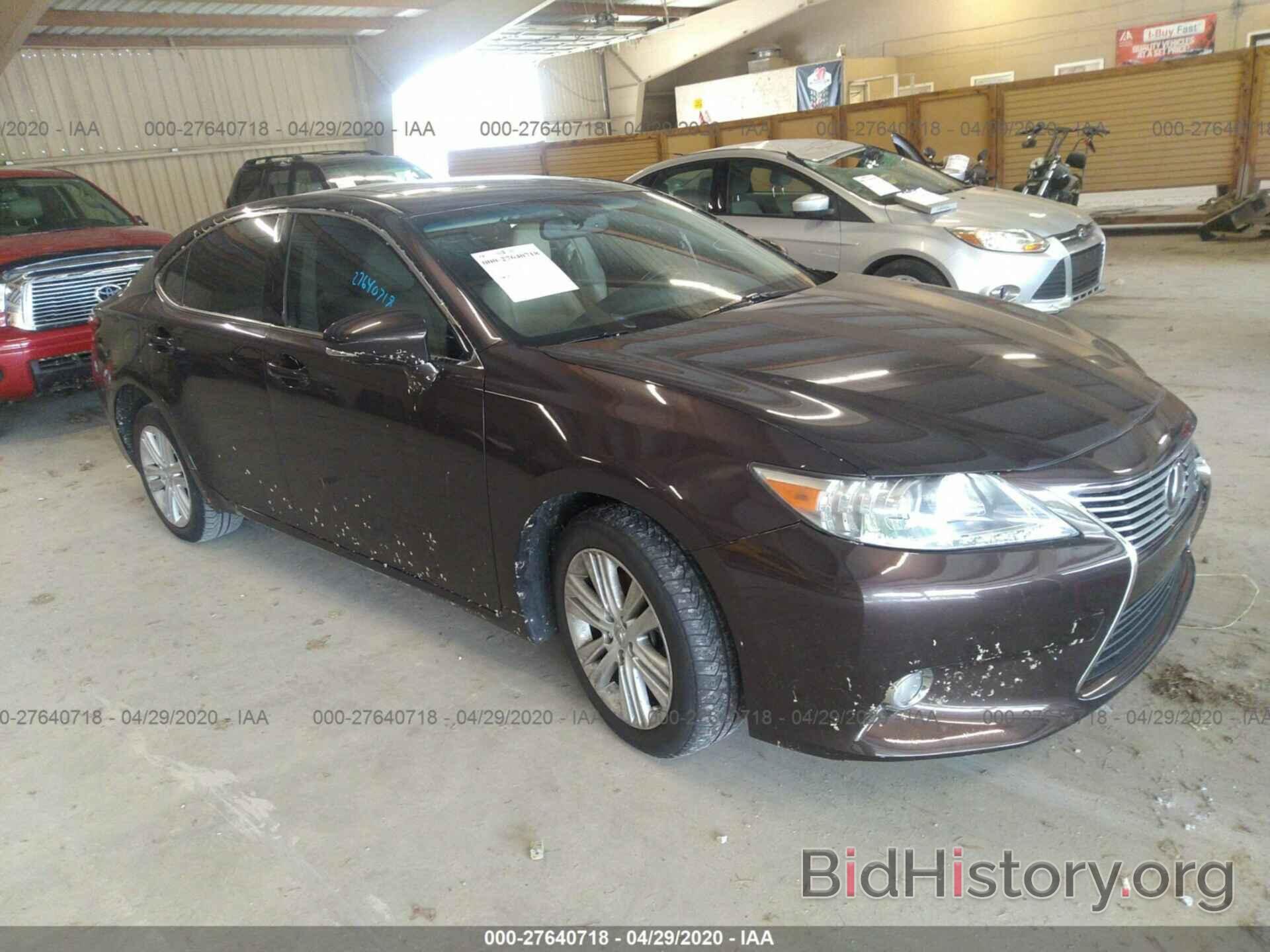 Photo JTHBK1GG4D2031319 - LEXUS ES 2013