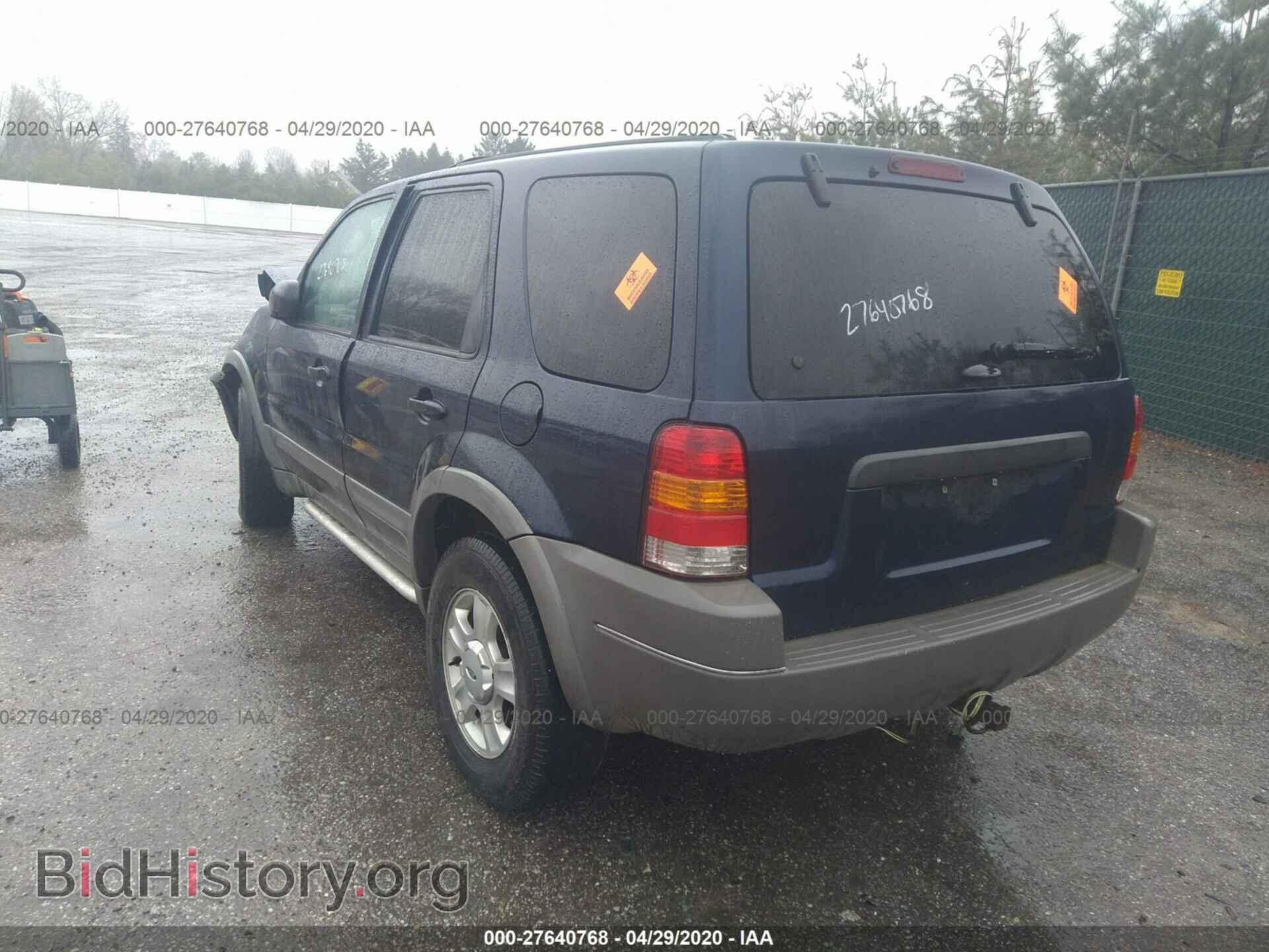 2002 FORD ESCAPE - VIN: 1FMYU04102KE09595 - Фото 3