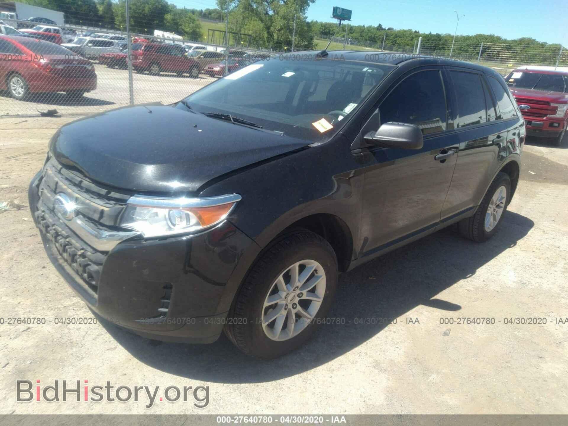 2014 FORD EDGE - VIN: 2FMDK3GC3EBB37335 - Фото 2