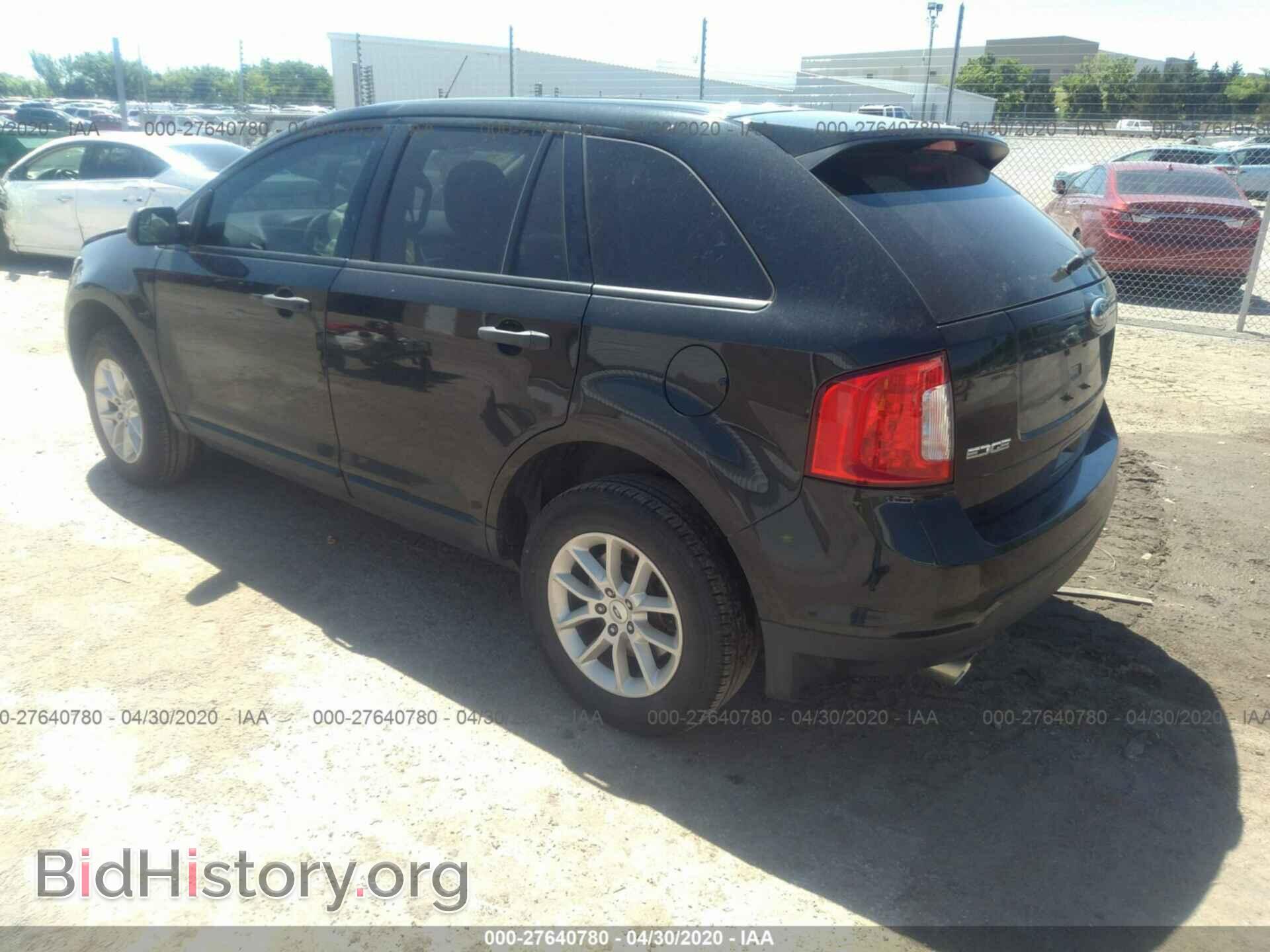 2014 FORD EDGE - VIN: 2FMDK3GC3EBB37335 - Фото 3